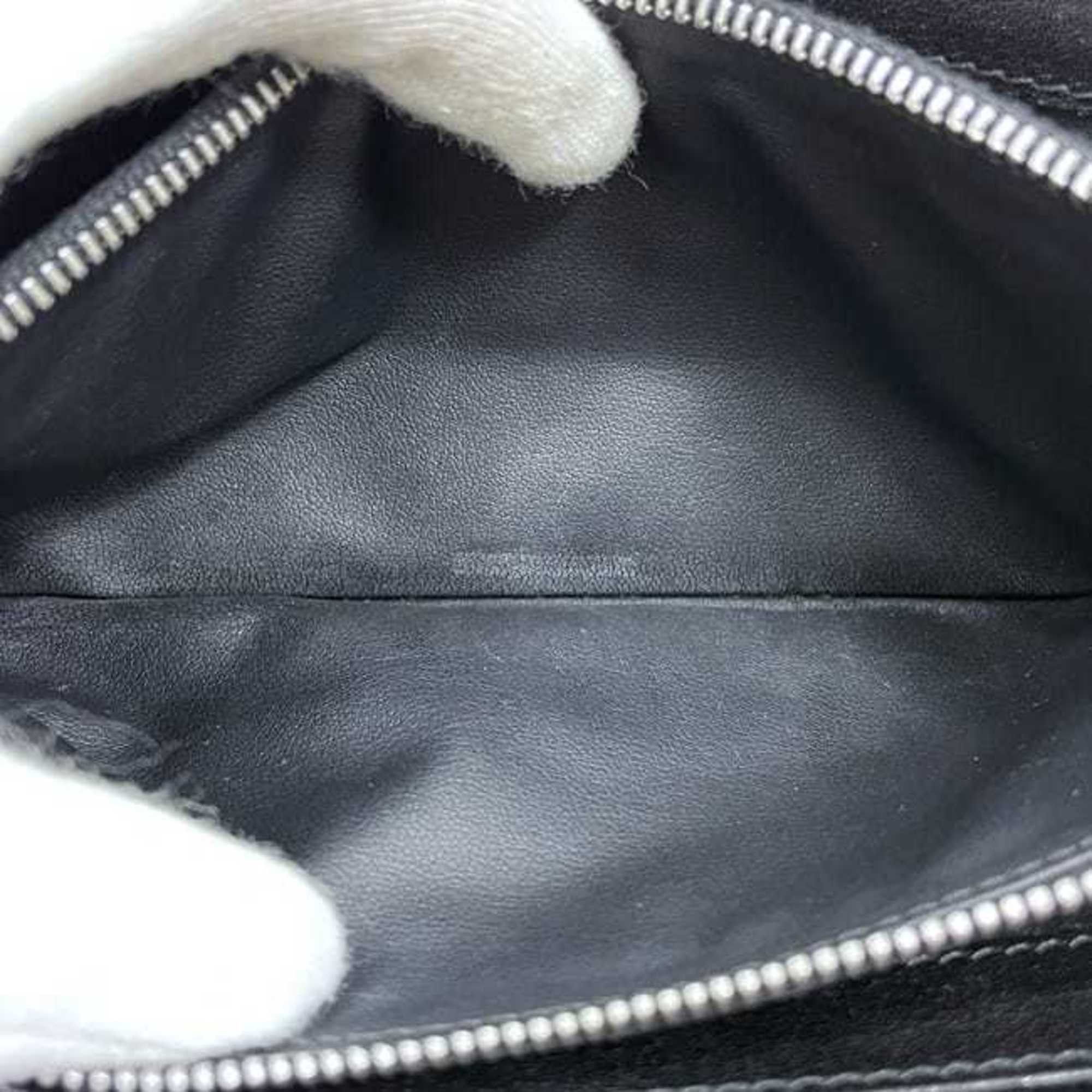 Celine Celine bifold long wallet ec-24339 black macadam canvas leather ST 00/66 CELINE men's women's nylon stitching Size ONE SIZE - 9 Thumbnail
