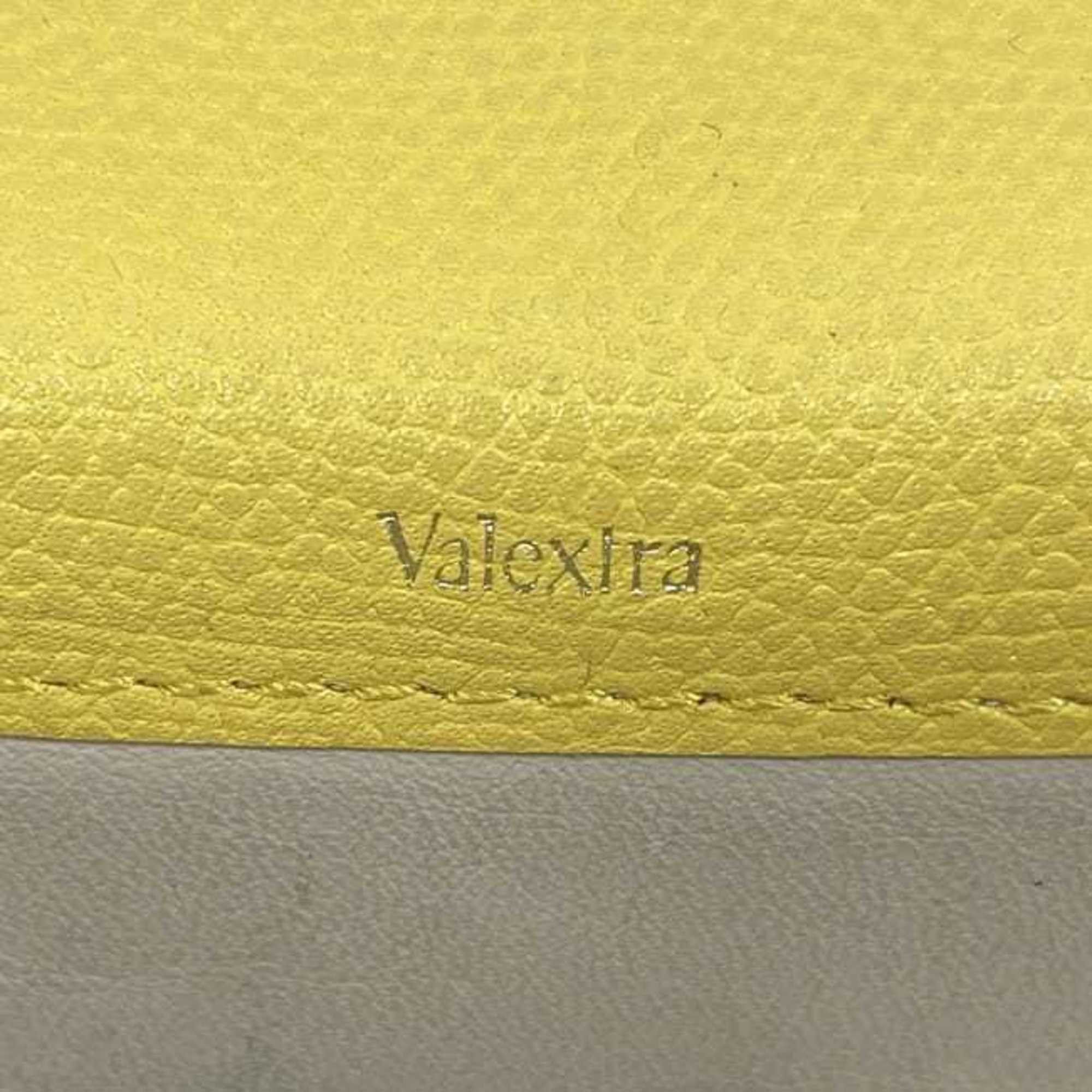 Valextra Valextra Bifold Long Wallet ec-24367 Yellow V9L15-028-000J-OC Leather R 0L Flap Men's Women's Size ONE SIZE - 9 Thumbnail