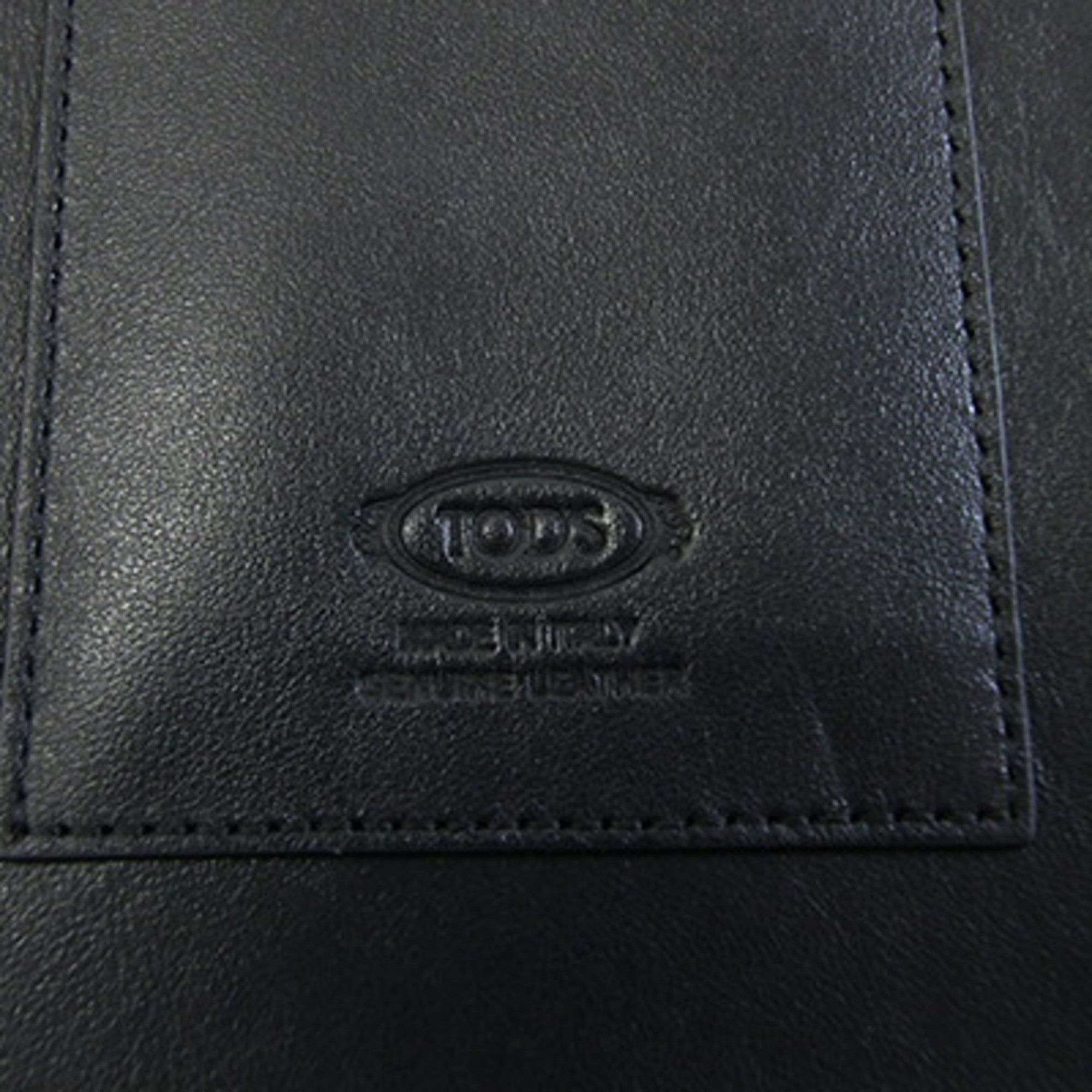 Tod's Tod's T-Timeless Medium Smartphone Shoulder Bag (XAMTBA34300UPPB999) in Black Leather. Includes a smartphone shoulder bag, crossbody and case. Size ONE SIZE - 4 Thumbnail