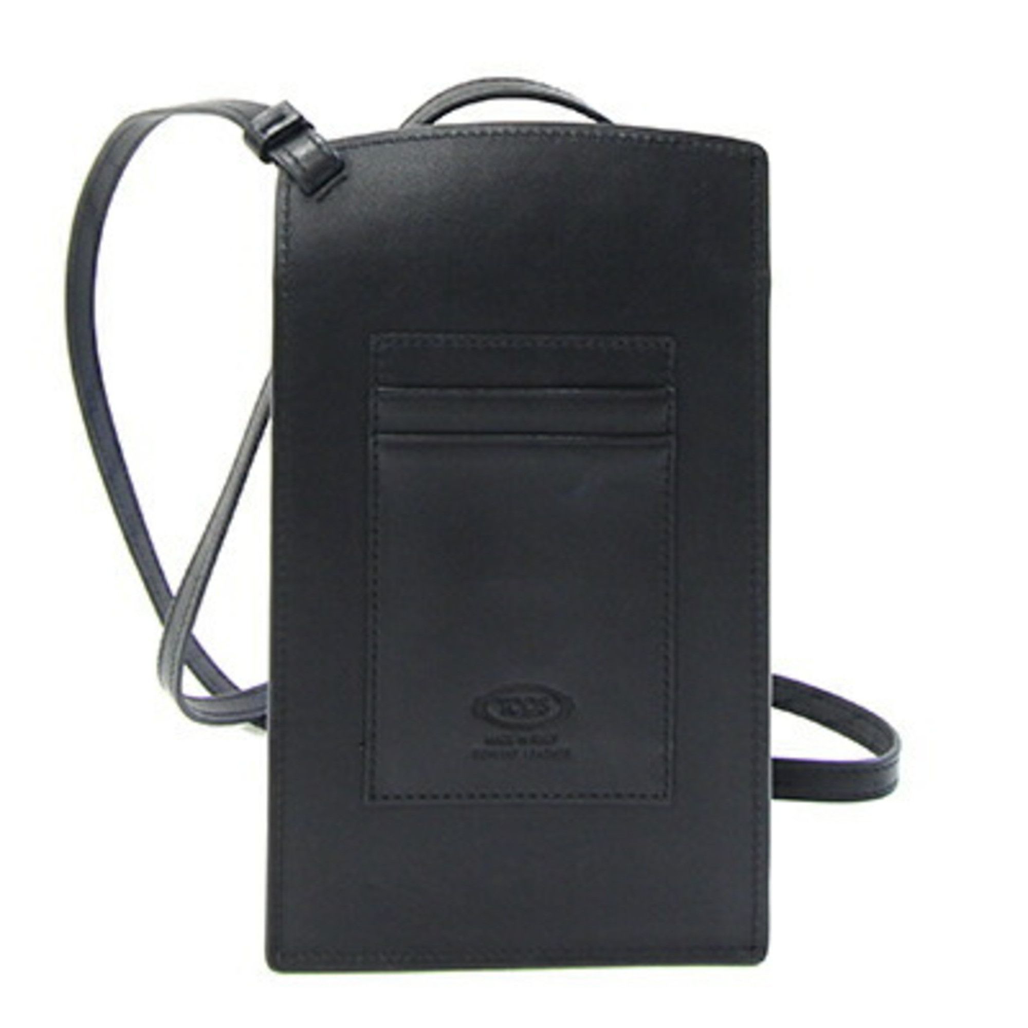 Tod's Tod's T-Timeless Medium Smartphone Shoulder Bag (XAMTBA34300UPPB999) in Black Leather. Includes a smartphone shoulder bag, crossbody and case. Size ONE SIZE - 2 Thumbnail