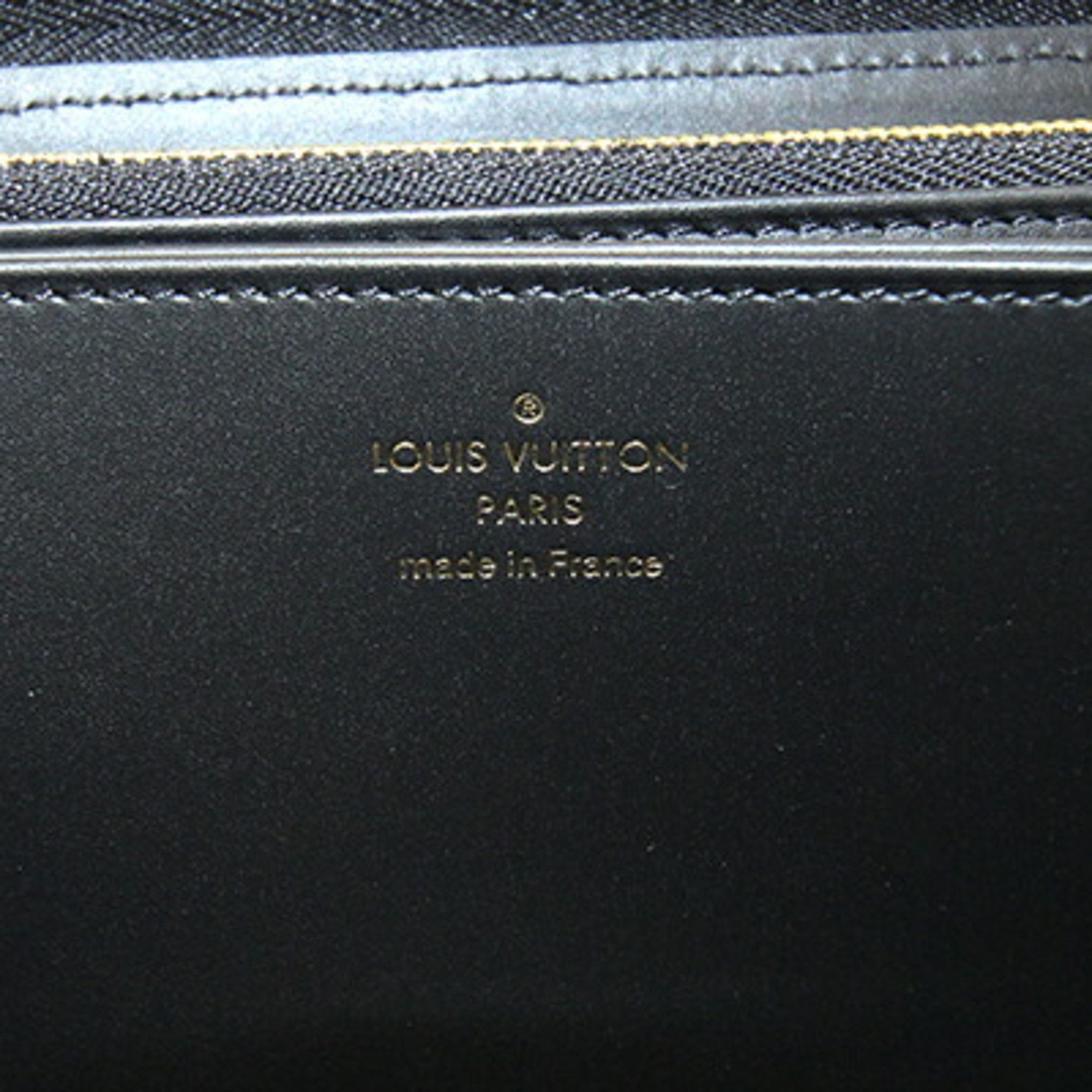 Louis Vuitton Louis Vuitton Round Long Wallet Since 1854 Zippy M80324 Green Jacquard Zip Women's Men's LOUIS VUITTON Size ONE SIZE - 4 Thumbnail