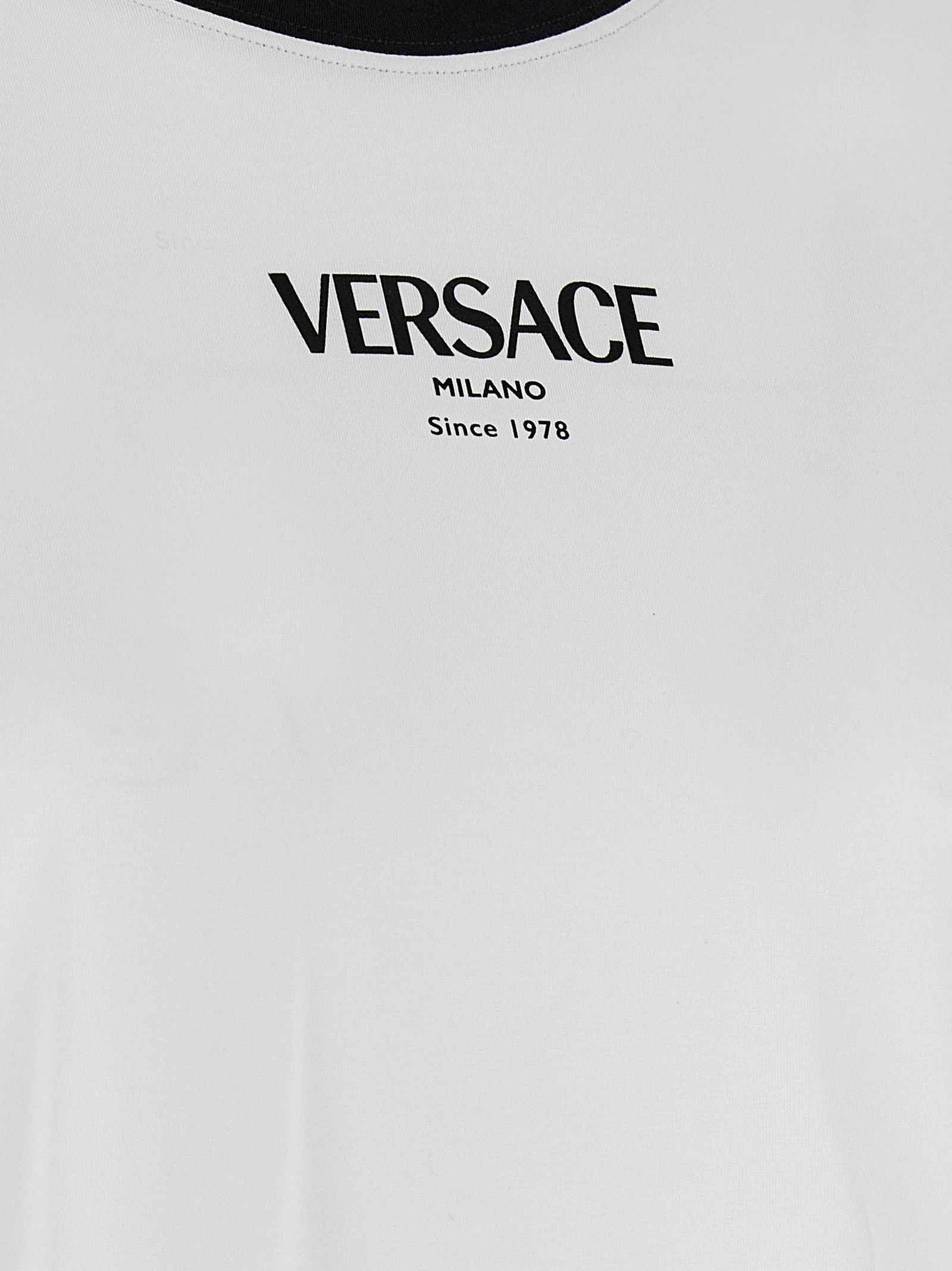 Versace Logo T-Shirt Size M / US 6-8 / IT 42-44 - 4 Thumbnail