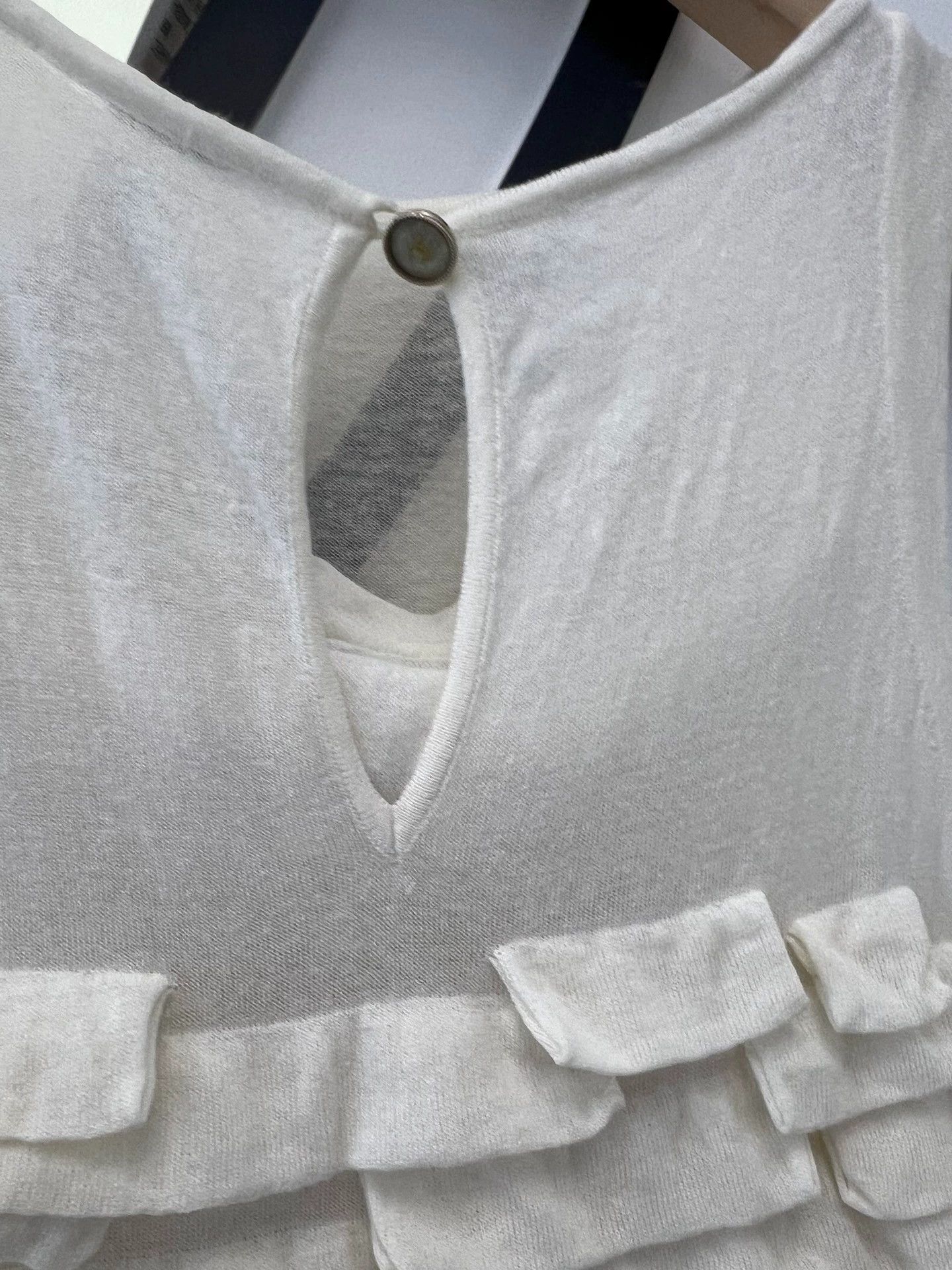 Chanel Chanel Knit Dress with Mother-of-Pearl Buttons - dmc Size US XS / EU 42 / 0 - 6 Thumbnail