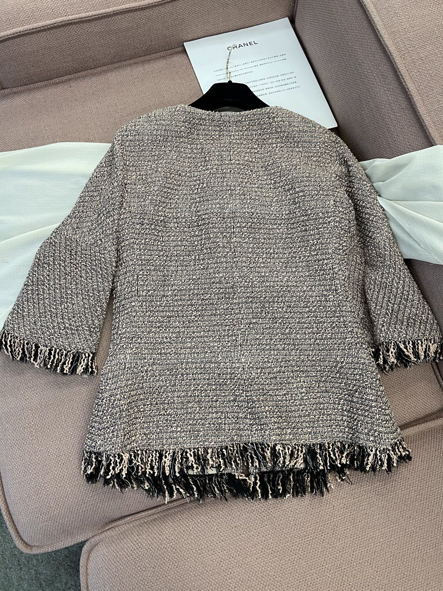 Chanel Chanel Waterfall Fringe Jacket - dmc Size US L / EU 52-54 / 3 - 4 Thumbnail