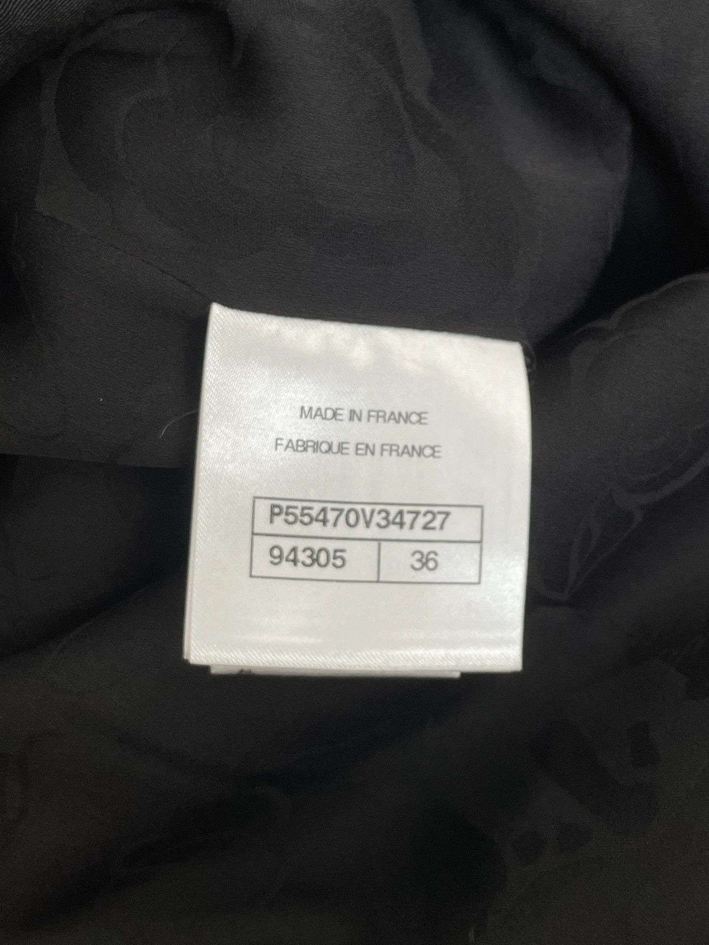 Chanel Chanel 17C Black Silver Button Jacket - dmc Size US S / EU 44-46 / 1 - 5 Thumbnail