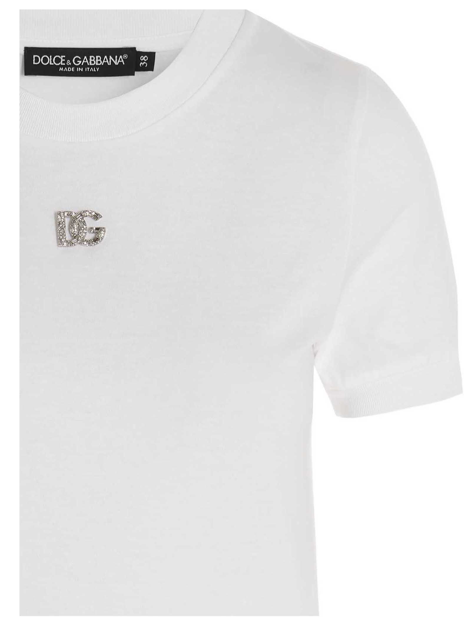 Dolce & Gabbana Logo T-Shirt Size S / US 4 / IT 40 - 3 Thumbnail
