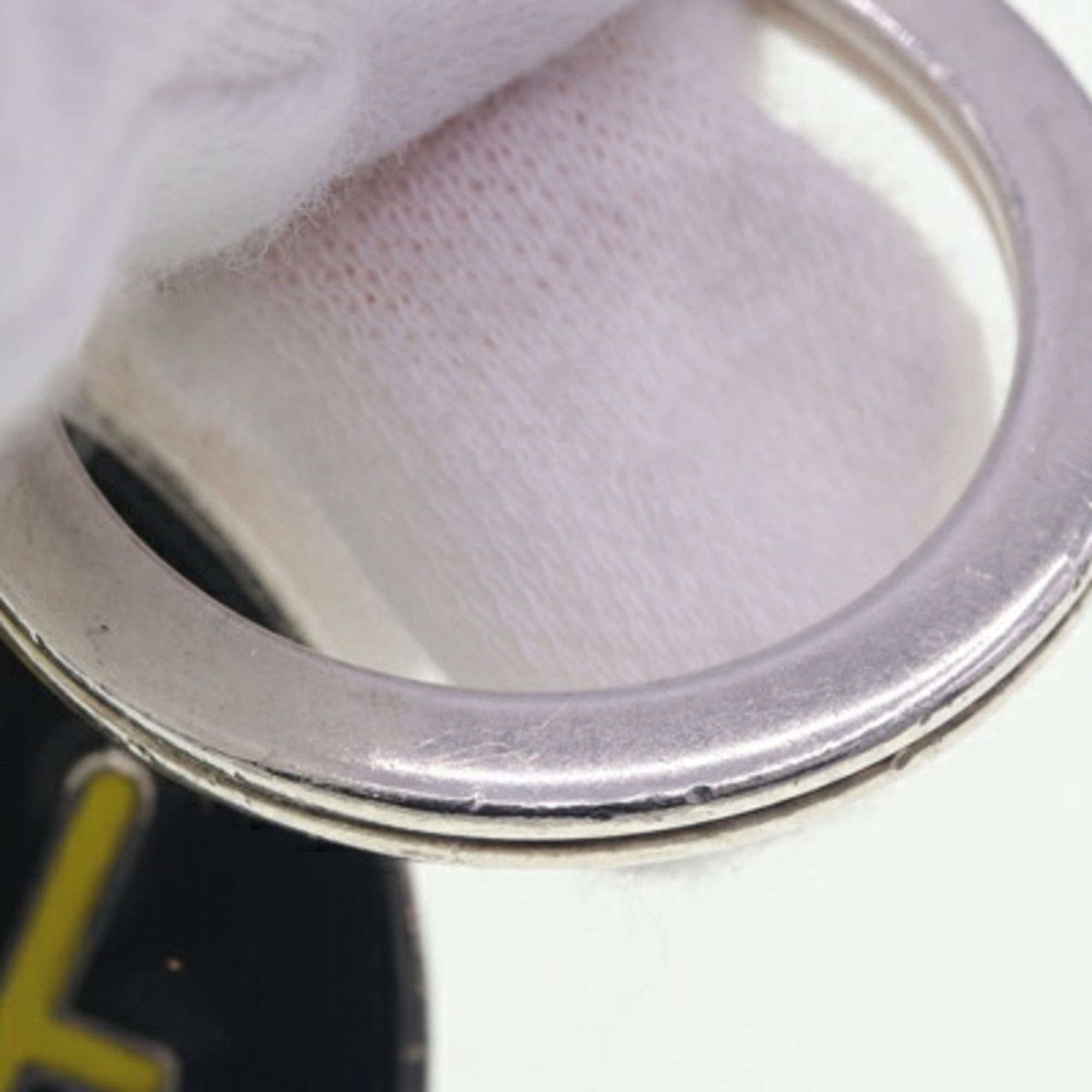 Gucci Gucci Ghost REAL Key Ring, Black, Silver, SV, Sterling Silver 925, Keychain Charm, GUCCI Size ONE SIZE - 7 Thumbnail