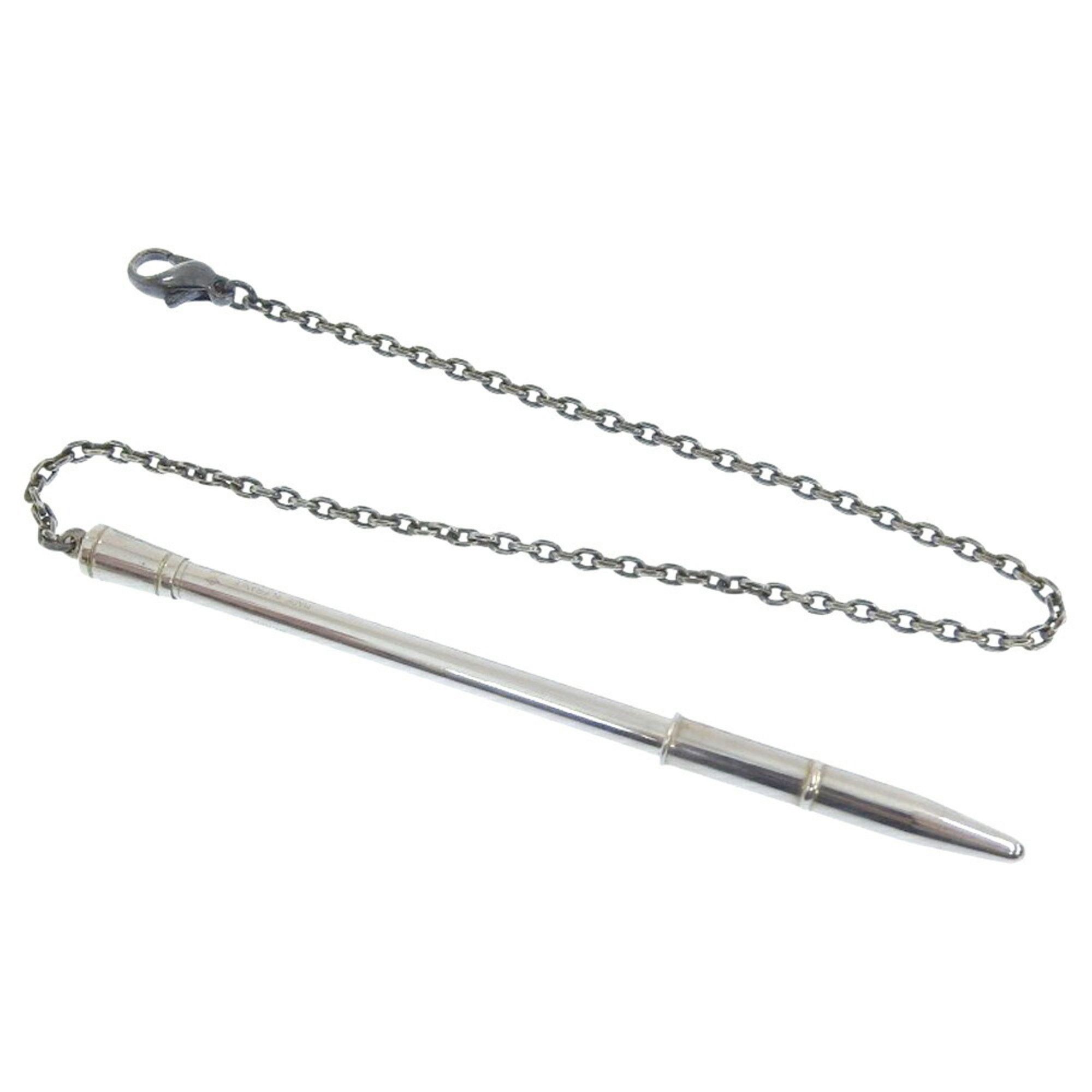 Hermes Hermes Hermès ballpoint pen, black ink, SV925 silver, small size Size ONE SIZE - 2 Thumbnail
