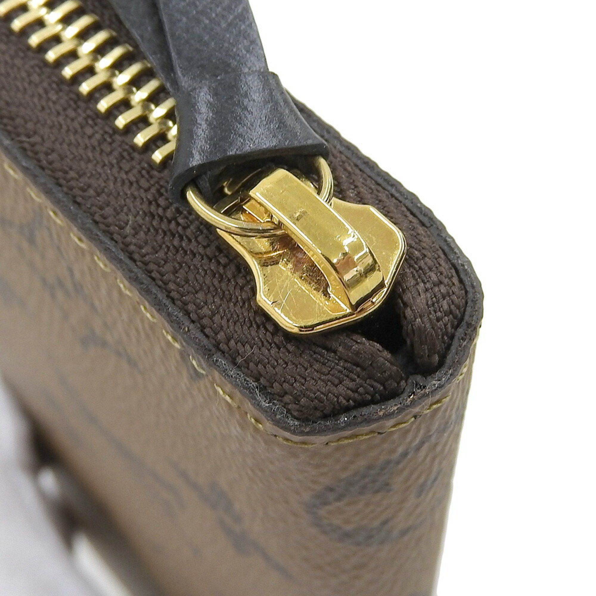 Louis Vuitton Louis Vuitton Monogram Reverse Portefeuille Clemence M82336 Round Size ONE SIZE - 5 Thumbnail