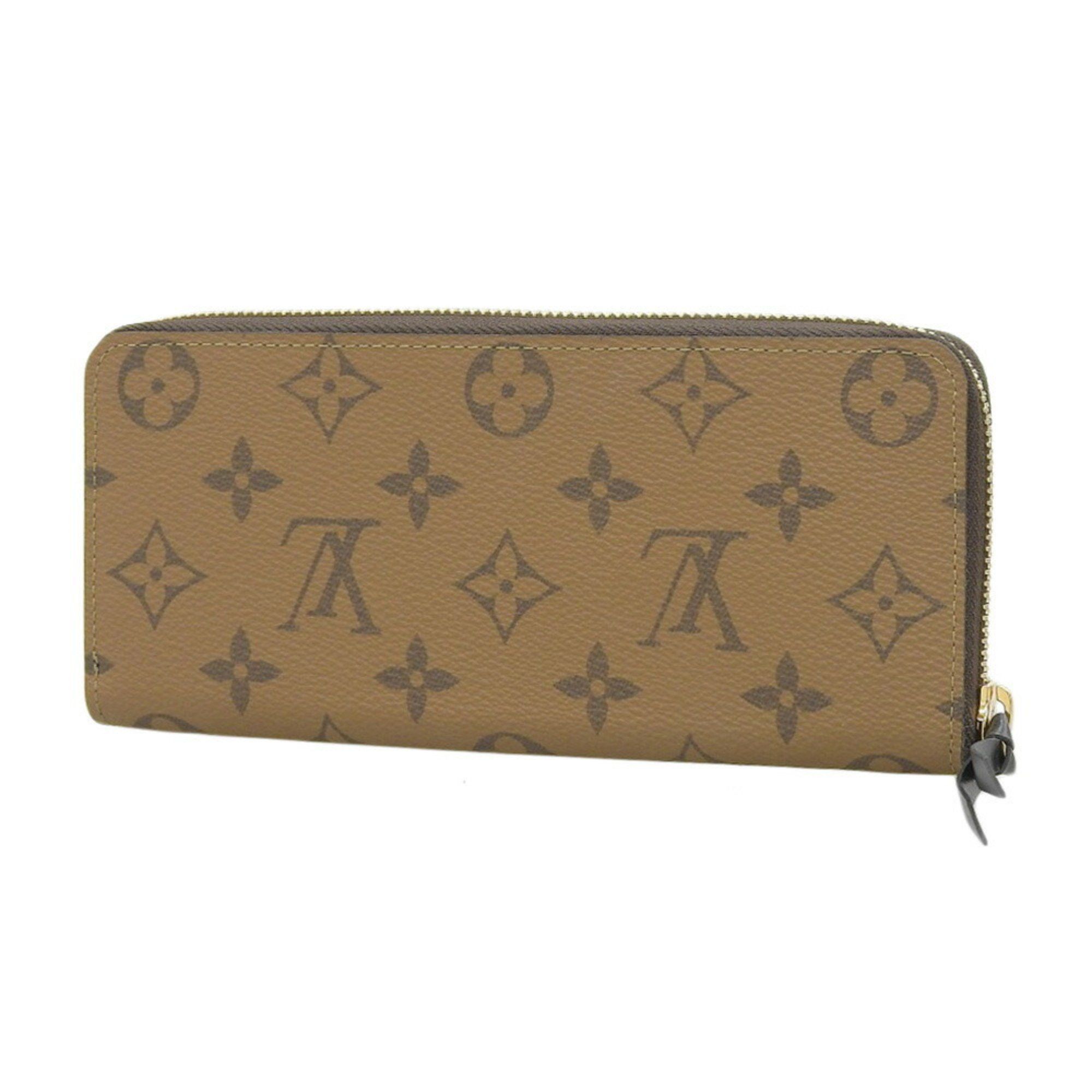 Louis Vuitton Louis Vuitton Monogram Reverse Portefeuille Clemence M82336 Round Size ONE SIZE - 2 Thumbnail