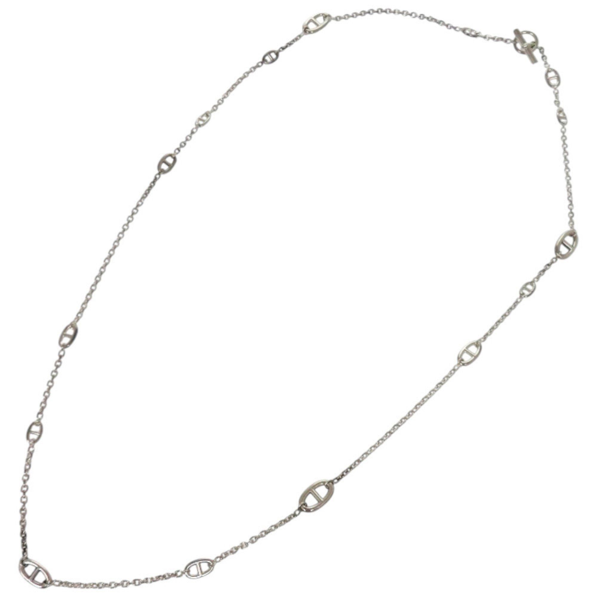 Hermes Hermes Chaine d'Ancre Silver 925 Necklace 1411 HERMES Size ONE SIZE - 4 Thumbnail