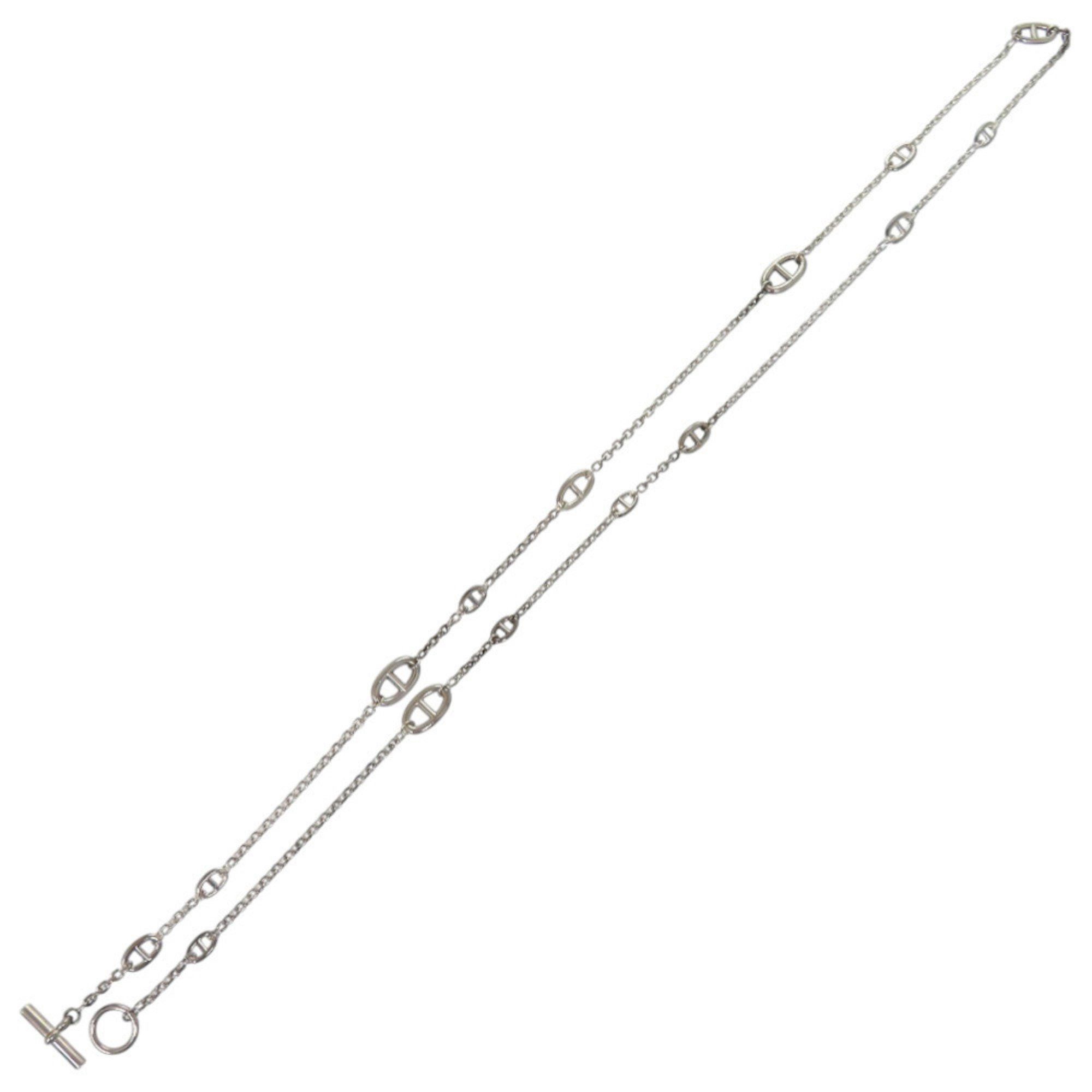 Hermes Hermes Chaine d'Ancre Silver 925 Necklace 1411 HERMES Size ONE SIZE - 5 Thumbnail
