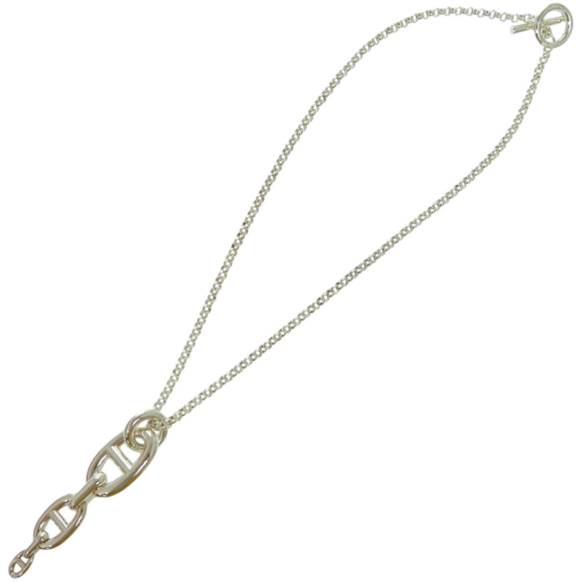 Hermes Hermes Chaine d'Ancre Anchaîne 22AG183617 Silver 925 Necklace 1191 HERMES Size ONE SIZE - 4 Thumbnail