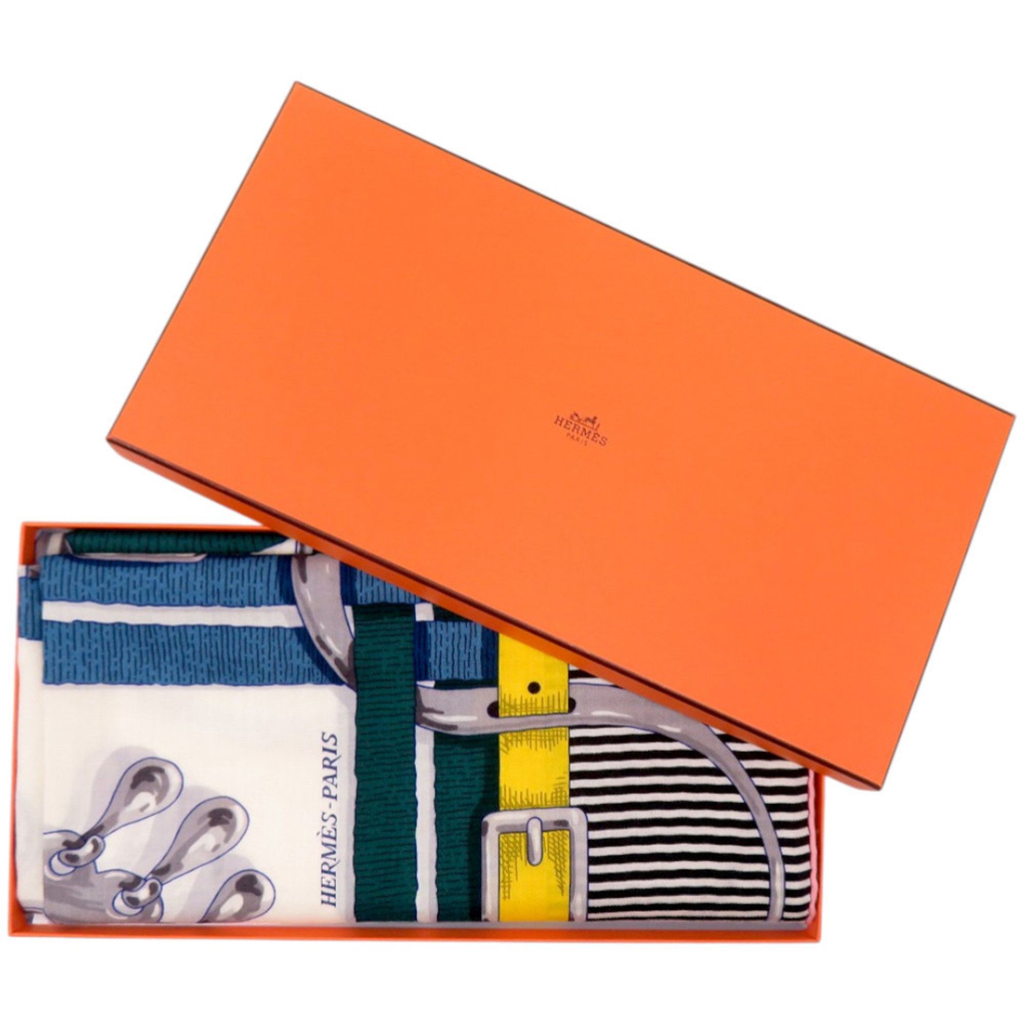 Hermes Like new Hermès Carre Jean 140 MORS A JOUETS horse bit, cashmere and silk, black scarf 1378 HERMES Size ONE SIZE - 2 Thumbnail