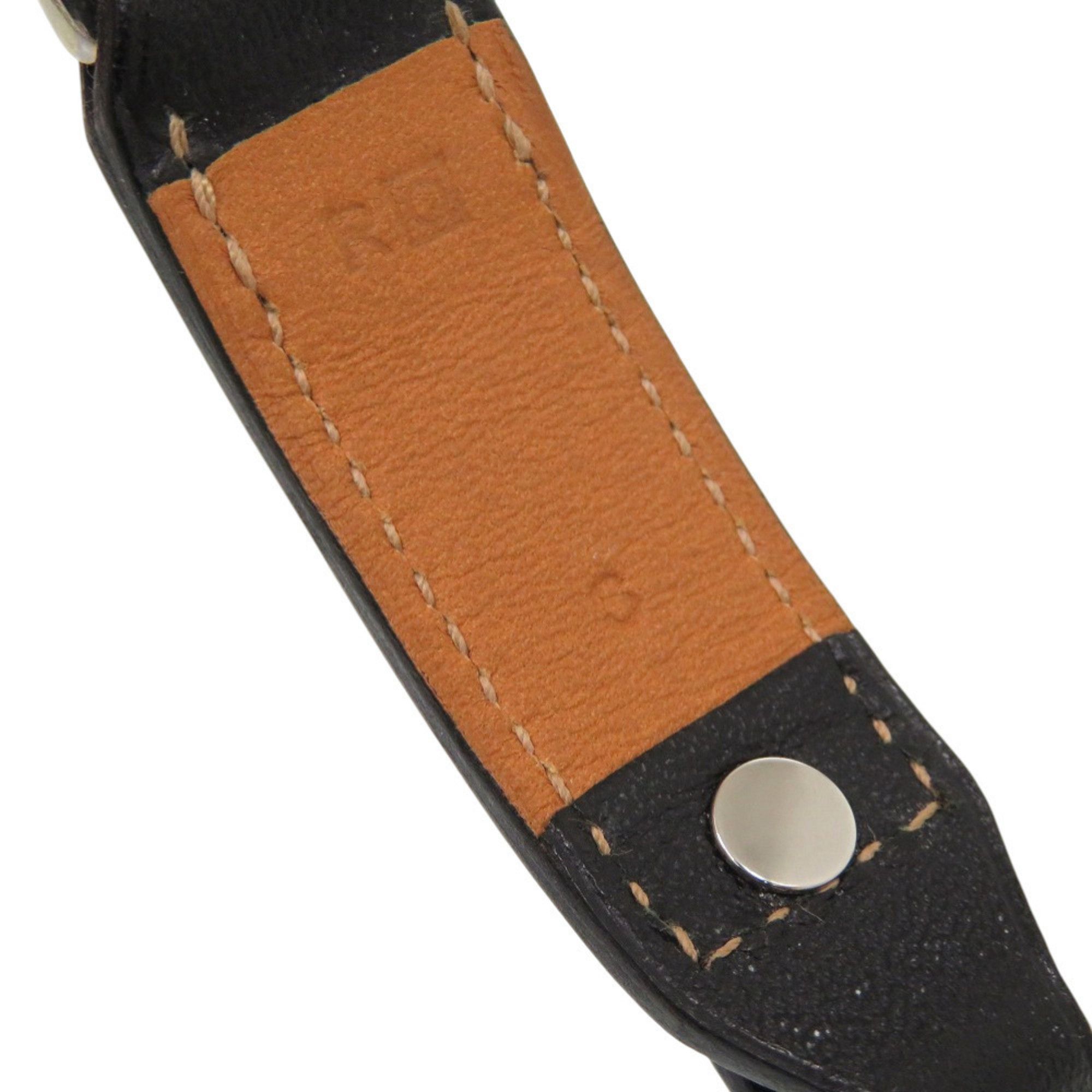 Hermes Hermes Hermès Vau Barenia Black Metal Box Chain Necklace with Q Stamp, Choker 0930 Size ONE SIZE - 4 Thumbnail