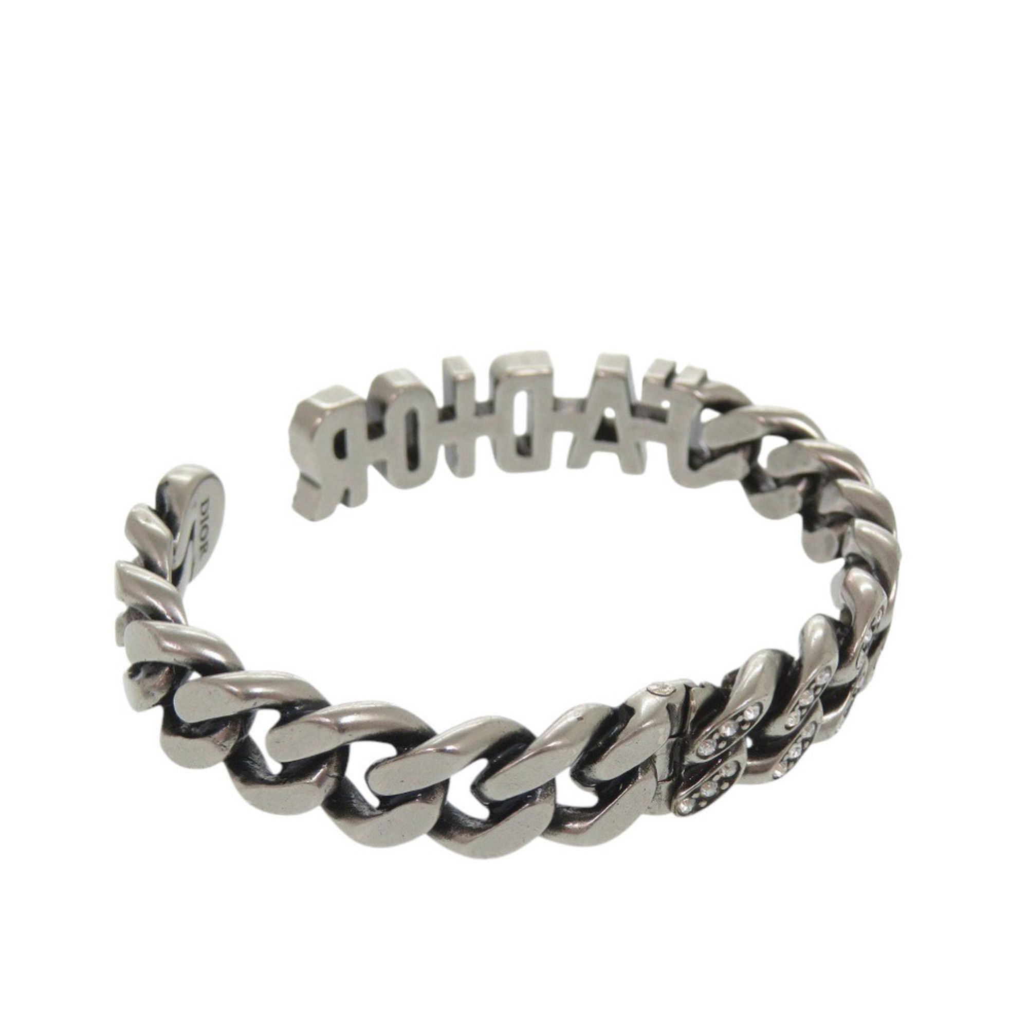 Dior Like new Christian Dior J'ADIOR metal rhinestone silver bracelet 1366 Size ONE SIZE - 3 Thumbnail