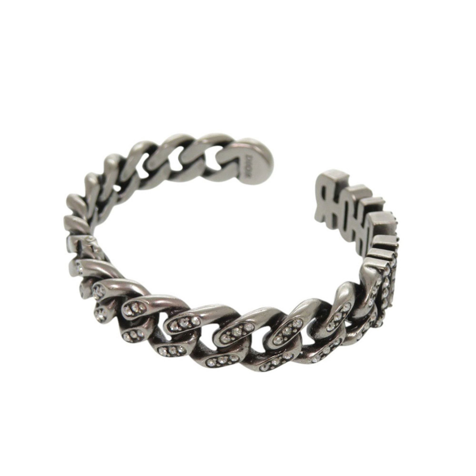 Dior Like new Christian Dior J'ADIOR metal rhinestone silver bracelet 1366 Size ONE SIZE - 2 Thumbnail