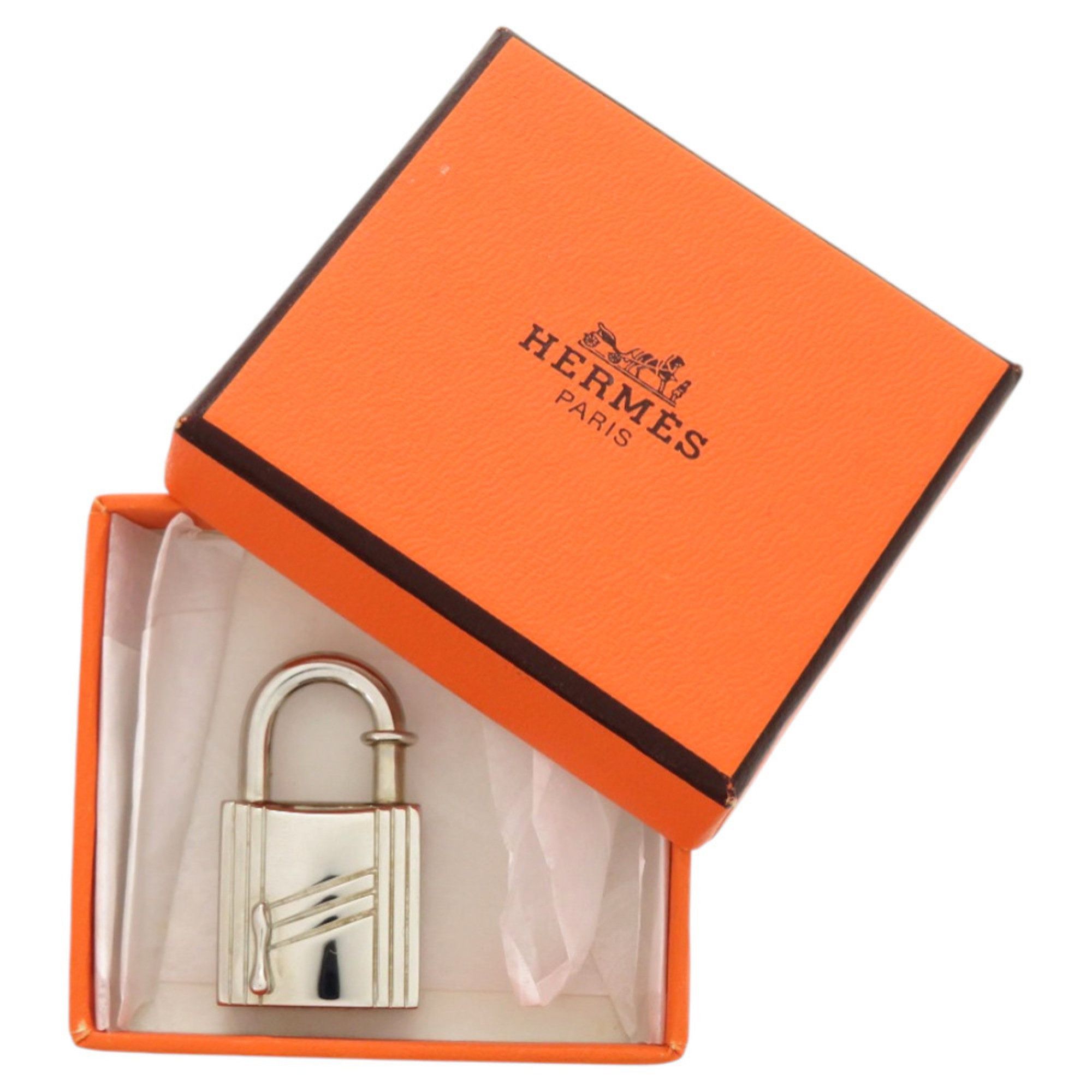 Hermes Hermès ANNÉE ARBRE 1998 Sap Cadena Metal Silver Keychain Pendant 0105 HERMES Size ONE SIZE - 2 Thumbnail
