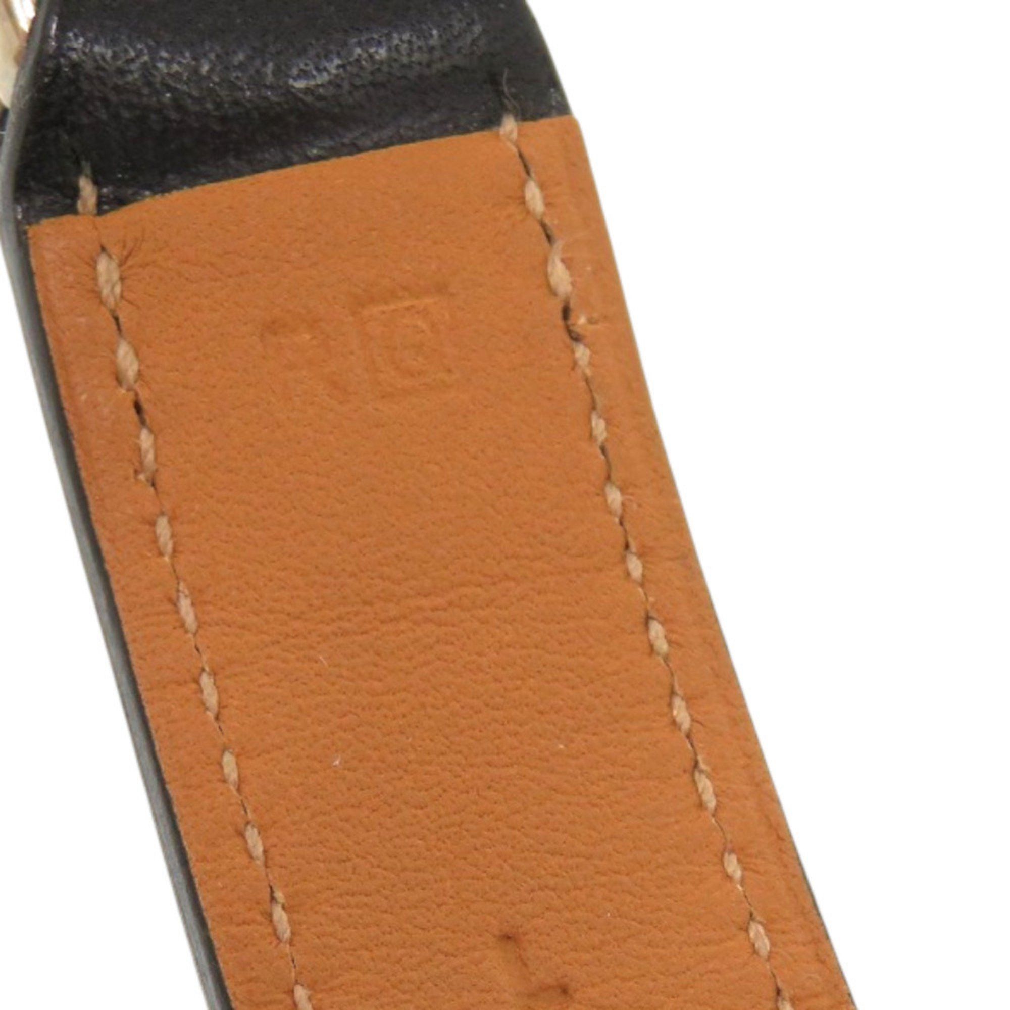 Hermes Hermès necklace, box chain, Vau Barenia metal, black, Q engraved, choker, 0929 HERMES Size ONE SIZE - 5 Thumbnail