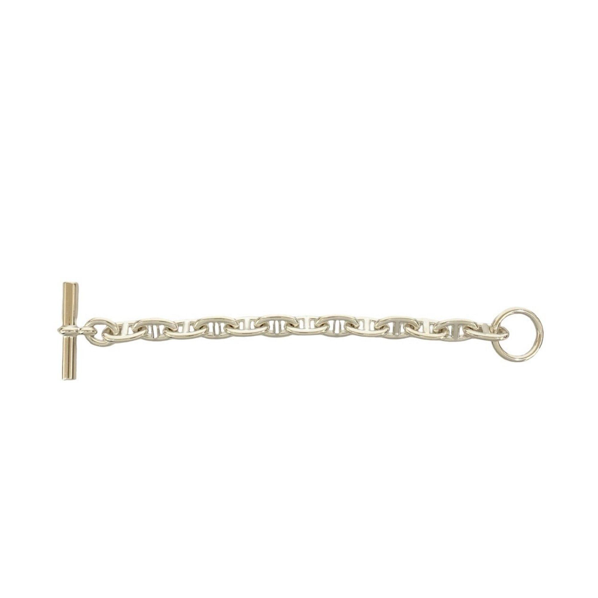 Hermes HERMES Chaine d'Ancre MM 13-link Sterling Silver 925 Chain Bracelet Accessory me2-9 Size ONE SIZE - 4 Thumbnail