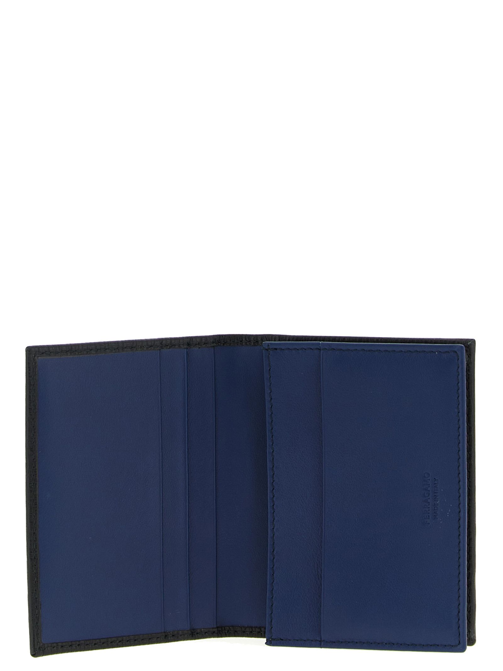 Salvatore Ferragamo 'Revival Gancio' Card Holder Size ONE SIZE - 3 Thumbnail