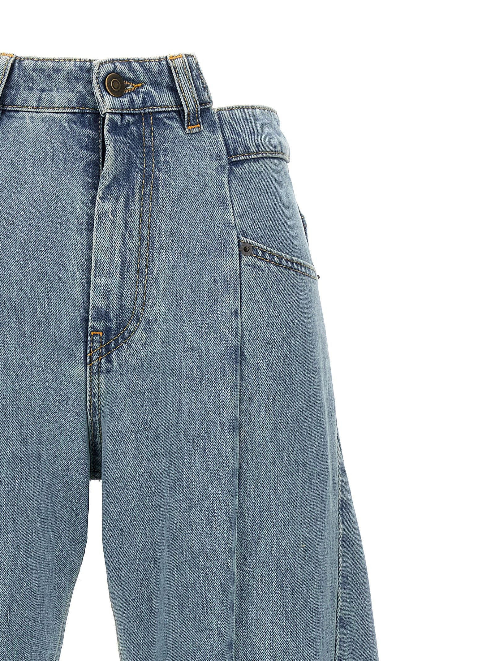 Maison Margiela Jeans Asymmetrical Waist Size 30" / US 8 / IT 44 - 3 Thumbnail