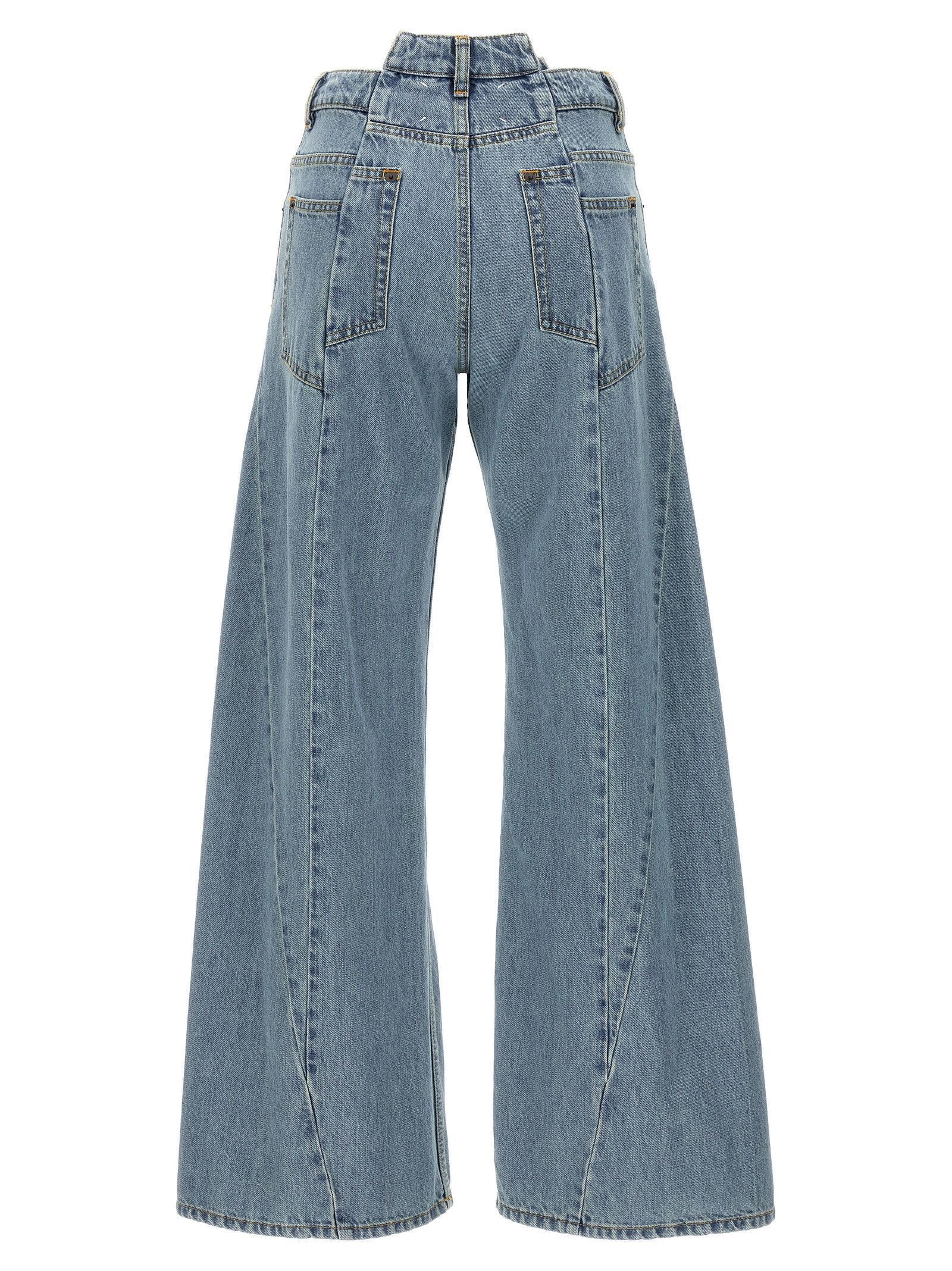 Maison Margiela Jeans Asymmetrical Waist Size 30" / US 8 / IT 44 - 2 Thumbnail