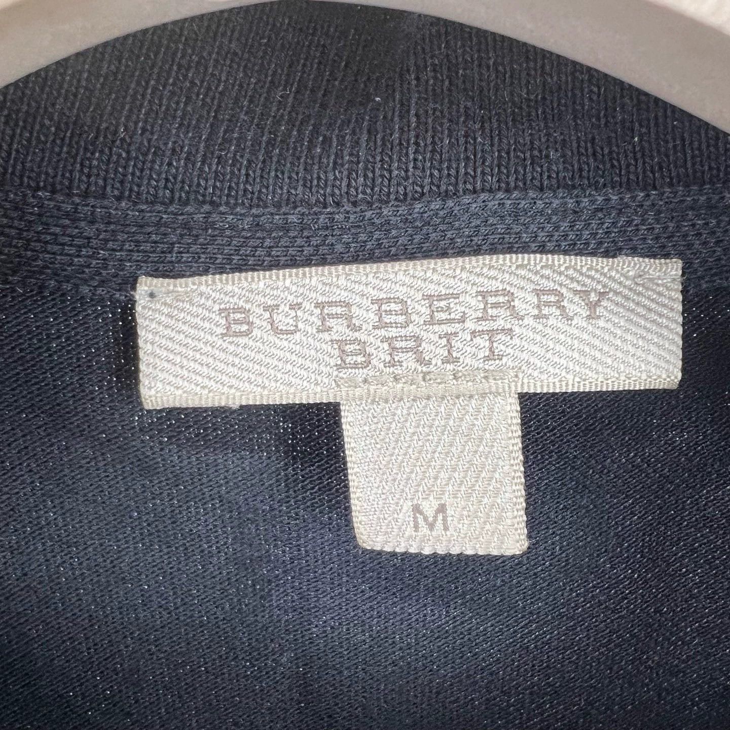 Burberry Burberry Black Bubble Sleeve Polo Shirt - dmc Size US M / EU 48-50 / 2 - 3 Thumbnail