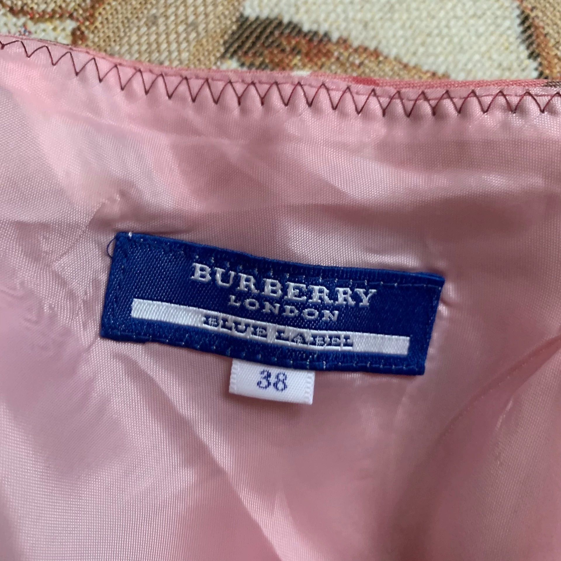 Burberry Burberry Pink Irregular Wool Skirt - dmc Size US 38 / EU 54 - 7 Thumbnail