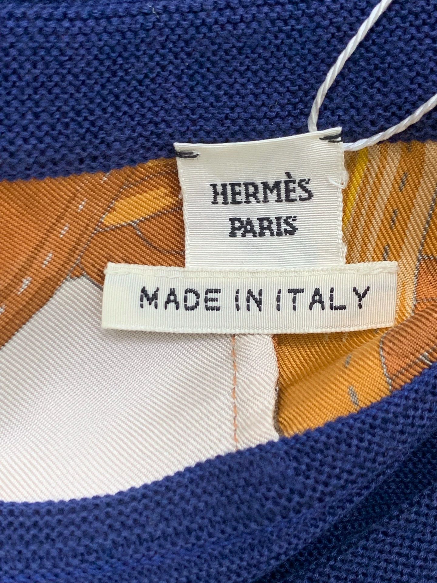 Hermes Hermes Silk Print Knit Short Sleeve - dmc Size US M / EU 48-50 / 2 - 4 Thumbnail