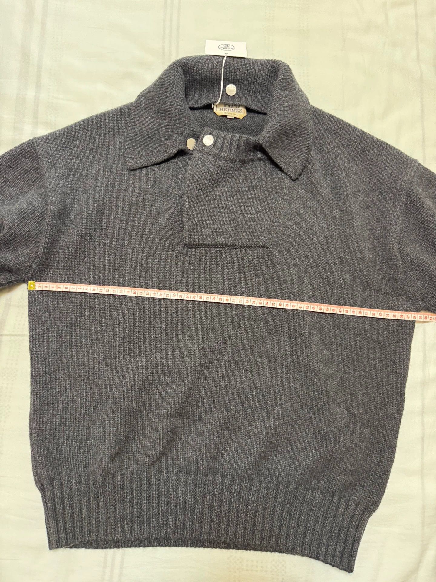 Hermes Hermes 100% Cashmere Removable Collar Coat - dmc Size US L / EU 52-54 / 3 - 3 Thumbnail