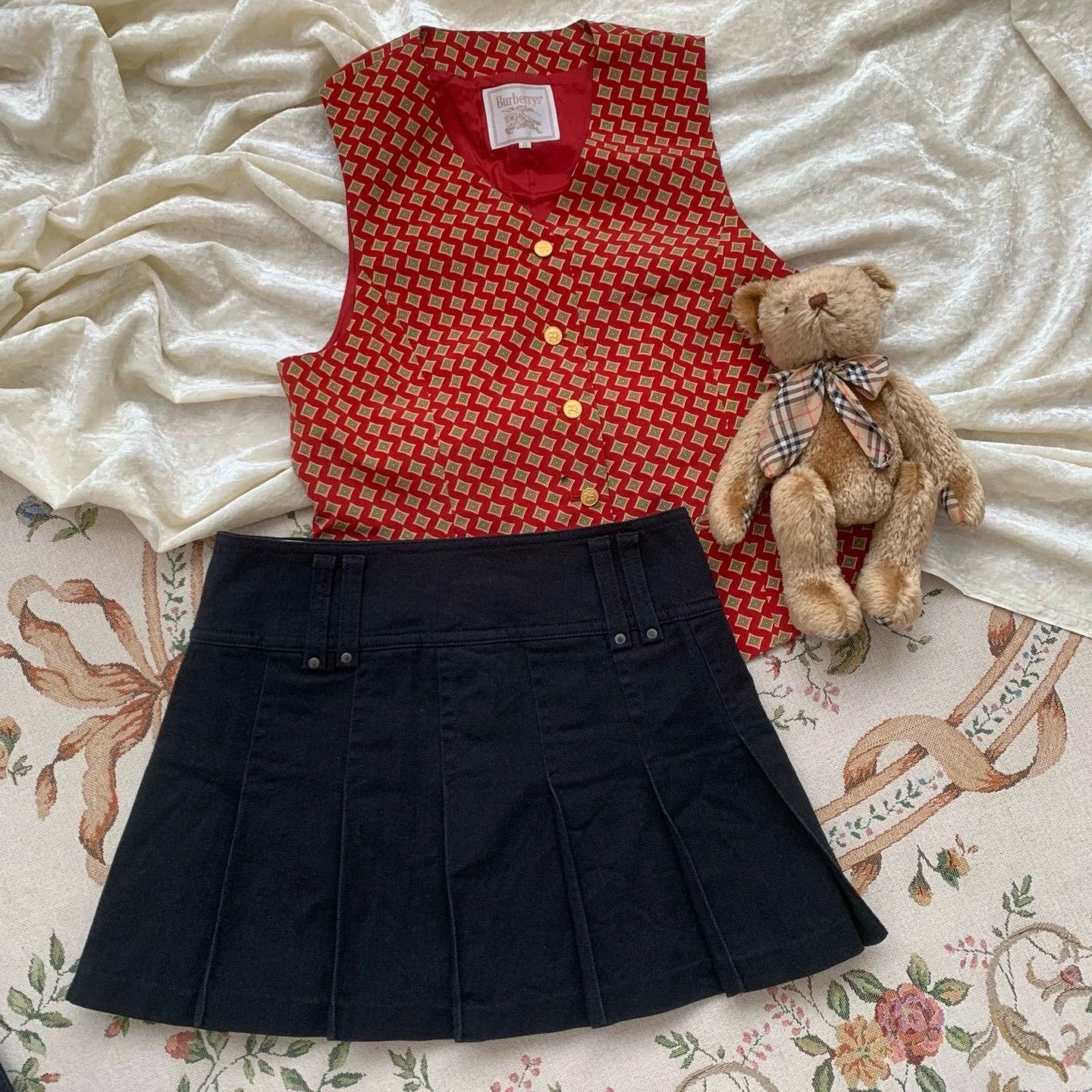 Burberry Burberry Vintage Knight Logo Skirt - dmc Size US 28 / EU 44 - 5 Thumbnail