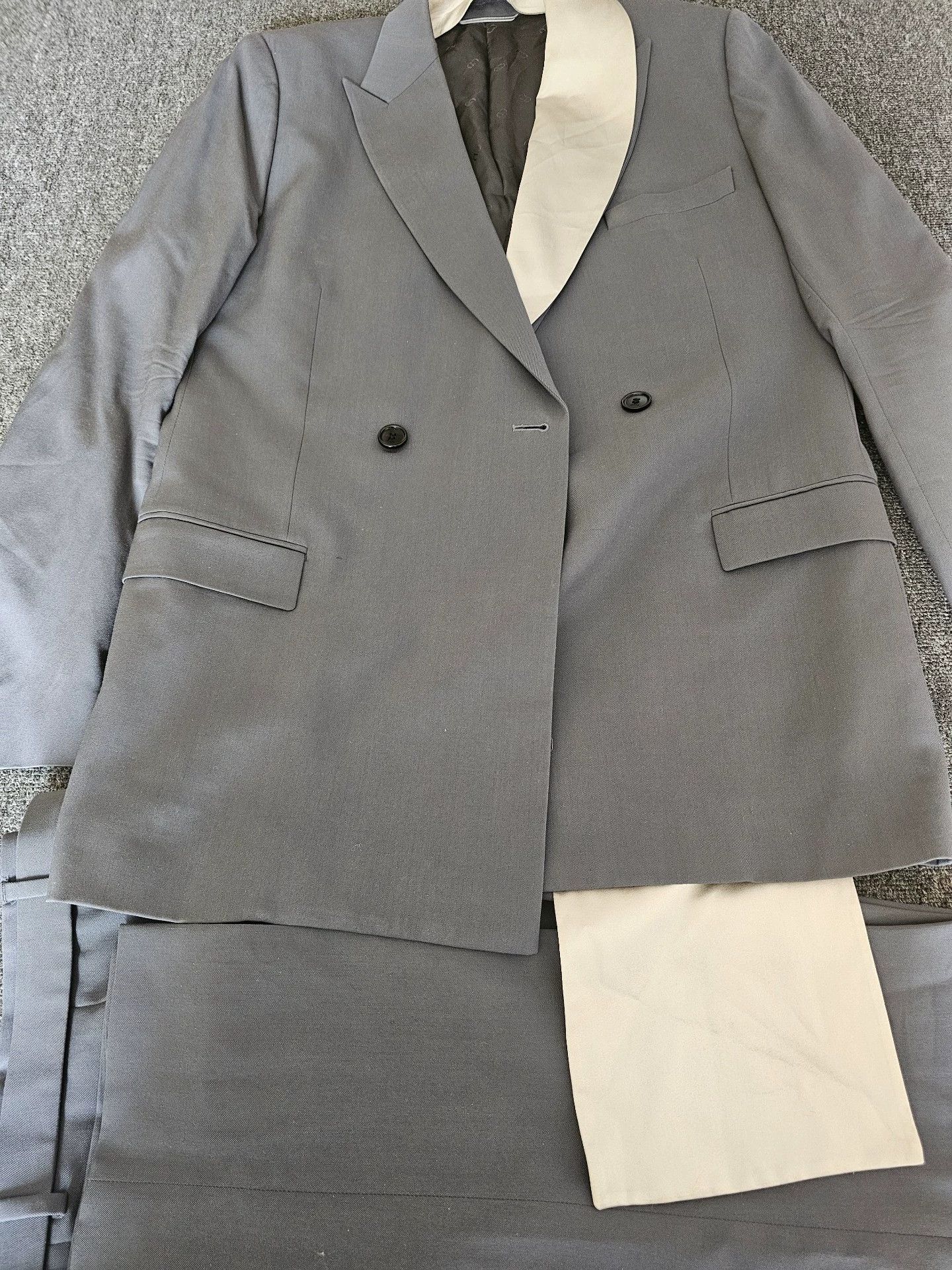 Dior Dior Men's Runway Gray Suit Set - dmc Size US L / EU 52-54 / 3 - 5 Thumbnail