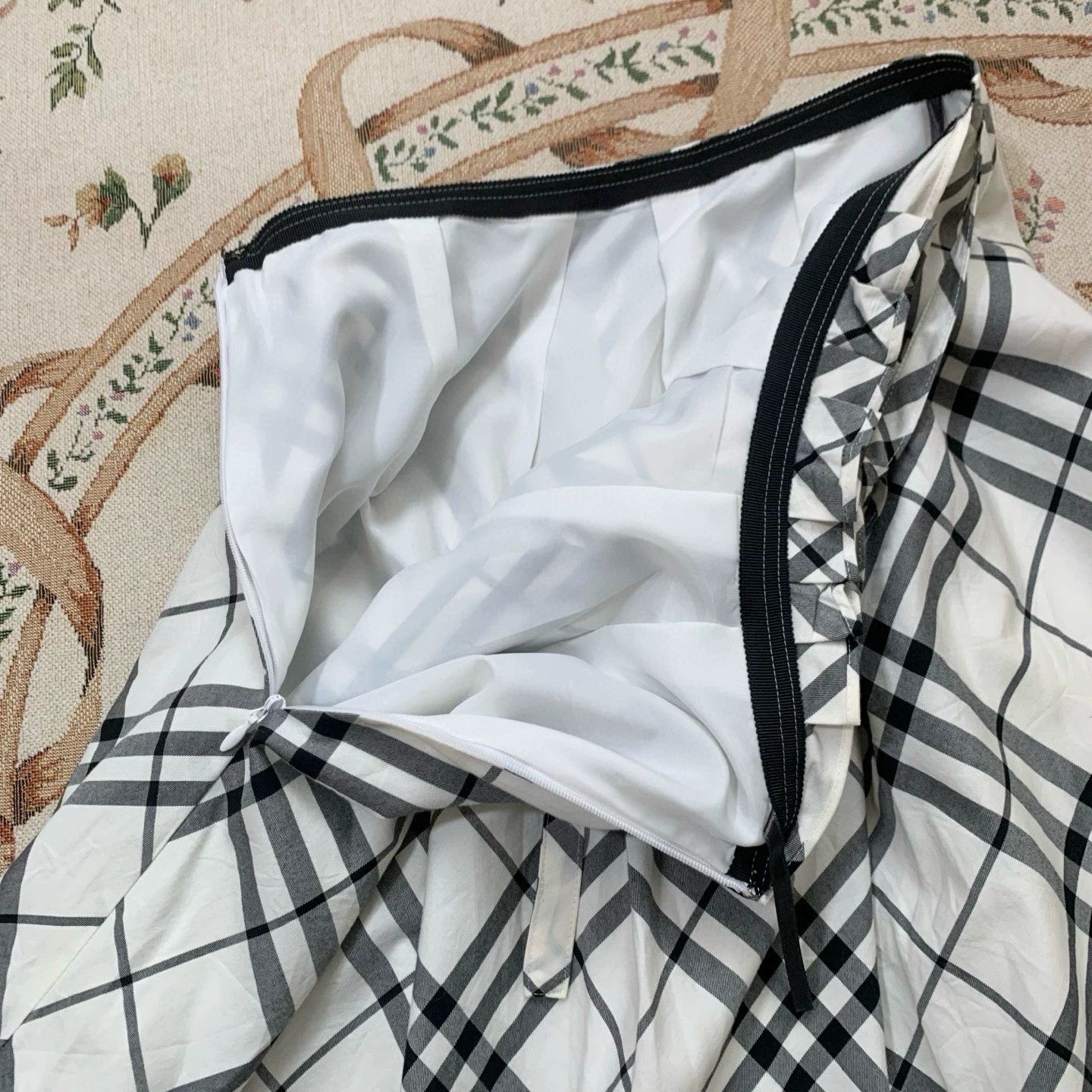 Burberry Burberry Vintage Plaid Cotton Skirt - dmc Size US 26 / EU 42 - 3 Thumbnail