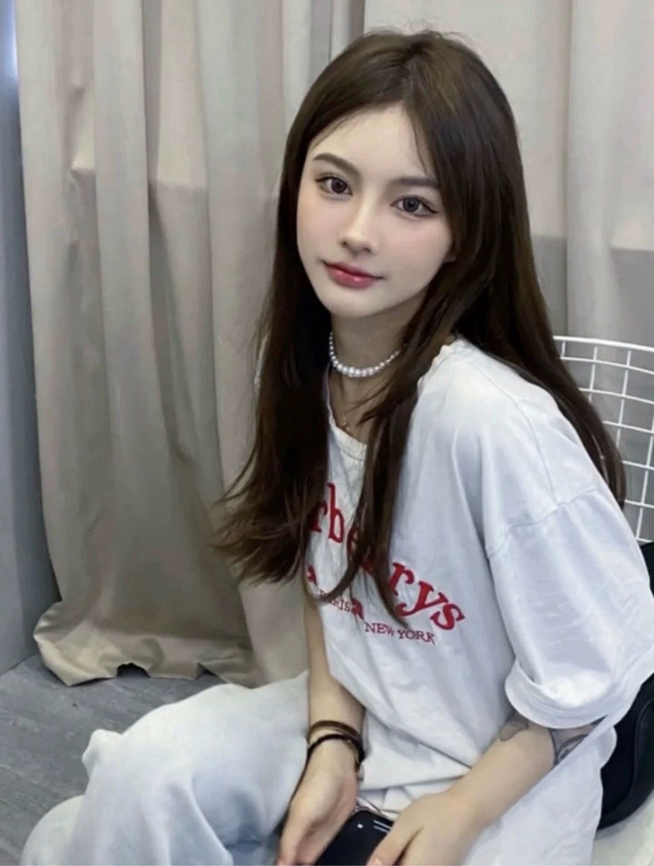 Burberry Burberry White Embroidered Logo Short Sleeve - dmc Size US M / EU 48-50 / 2 - 7 Thumbnail