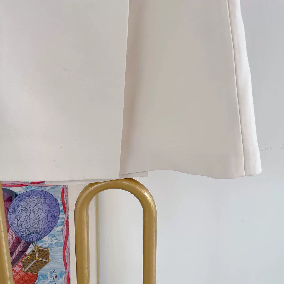 Louis Vuitton Louis Vuitton White Skirt Size 38 - dmc Size US 38 / EU 54 - 4 Thumbnail