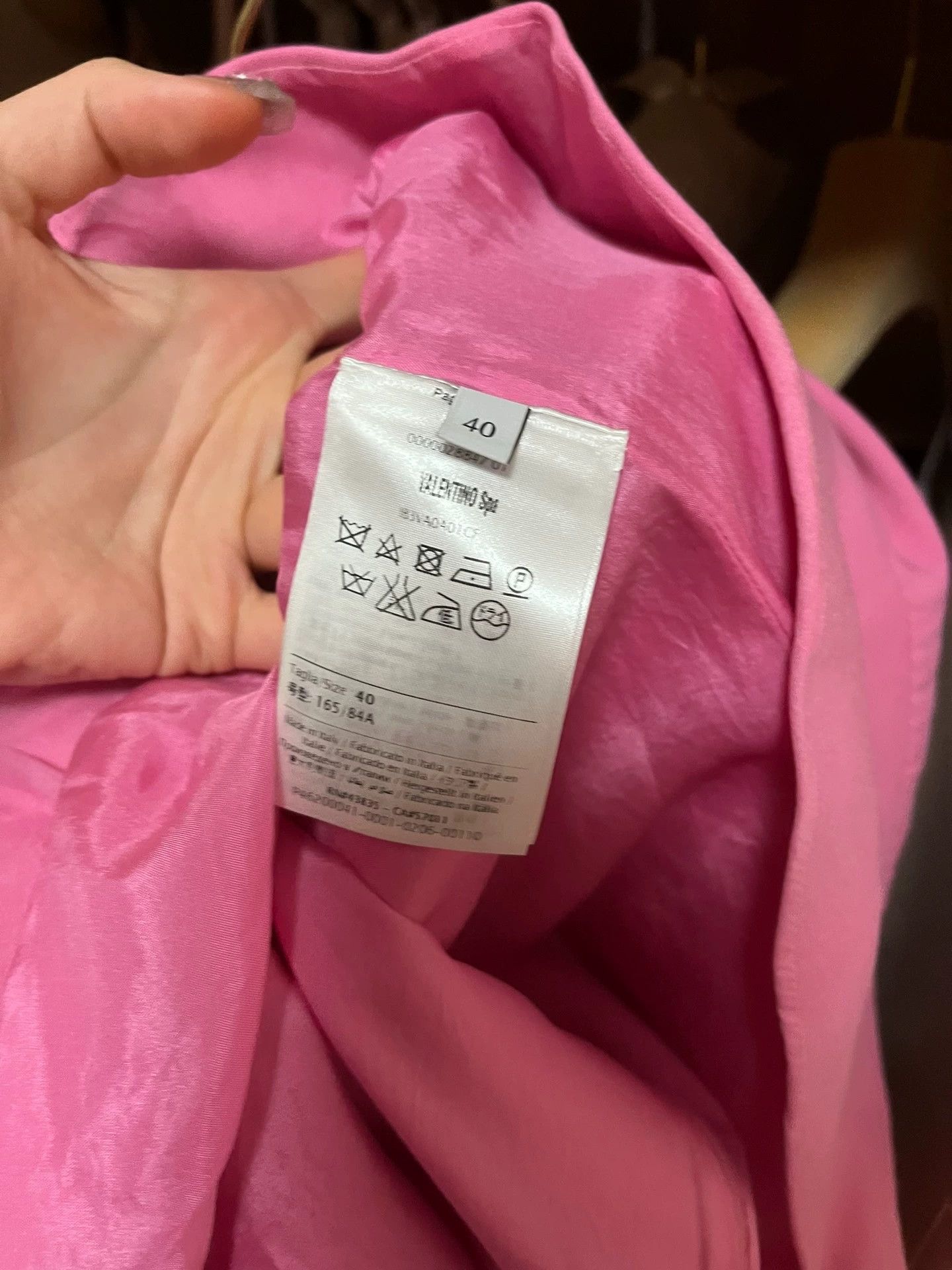 Valentino Pink Ruffled Collar Backless Dress - dmc Size US M / EU 48-50 / 2 - 5 Thumbnail