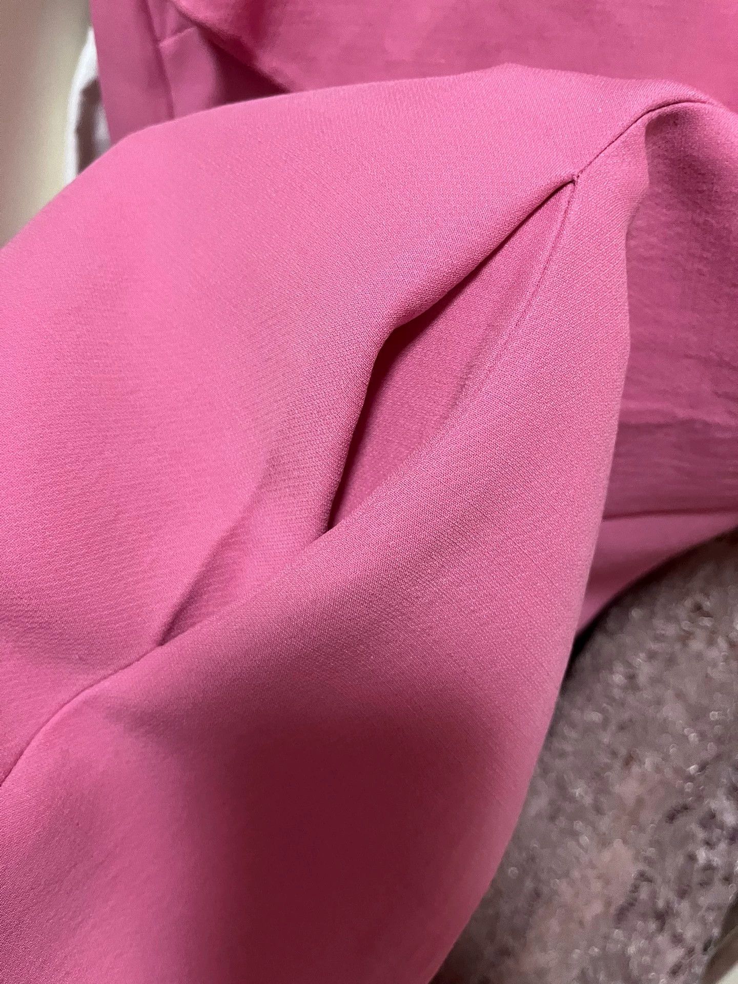 Valentino Pink Ruffled Collar Backless Dress - dmc Size US M / EU 48-50 / 2 - 4 Thumbnail