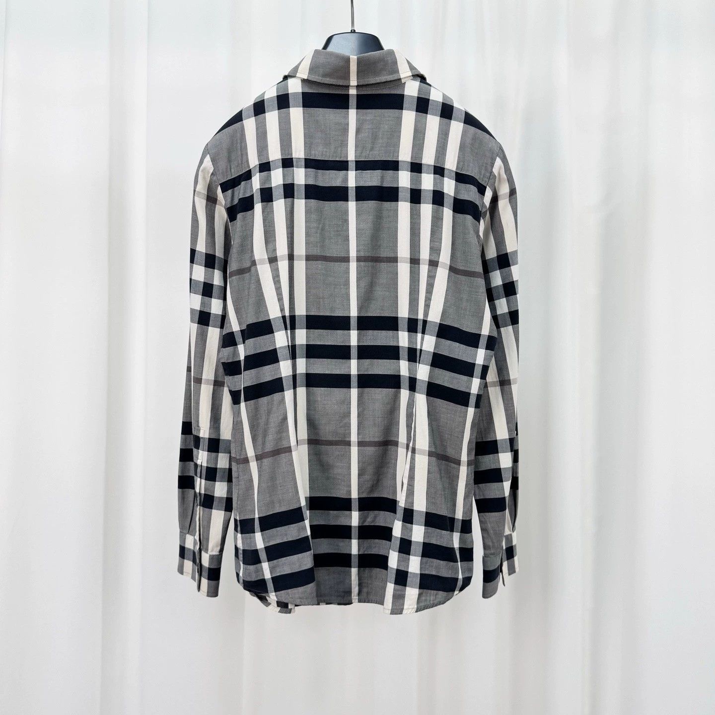 Burberry Burberry Check Long Sleeve Shirt - dmc Size US M / EU 48-50 / 2 - 2 Thumbnail