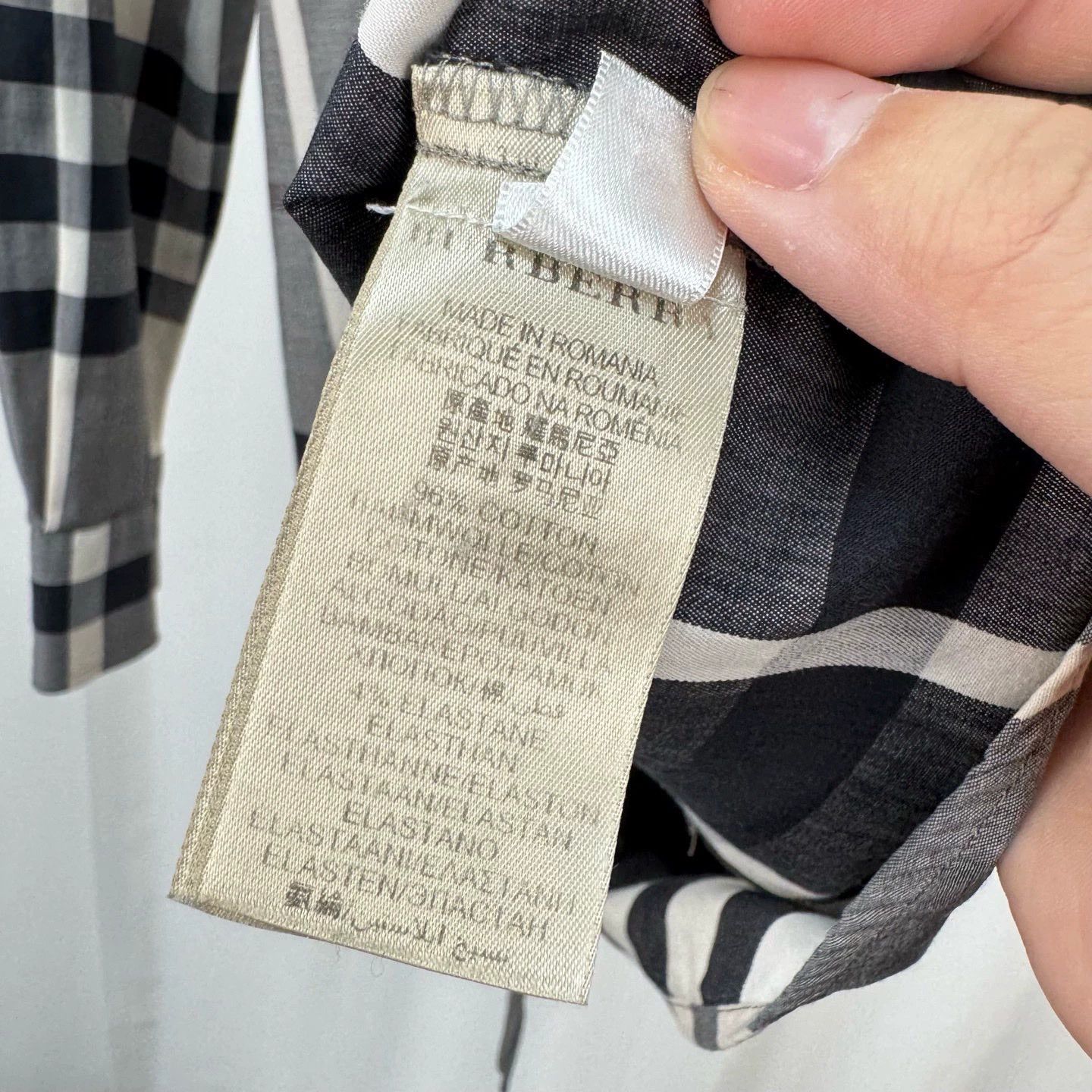 Burberry Burberry Check Long Sleeve Shirt - dmc Size US M / EU 48-50 / 2 - 6 Thumbnail