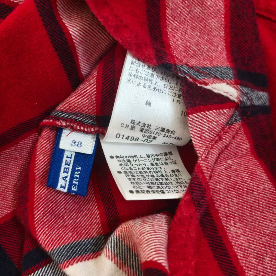 Burberry Vintage Burberry Red Plaid Shirt - dmc Size US XS / EU 42 / 0 - 7 Thumbnail