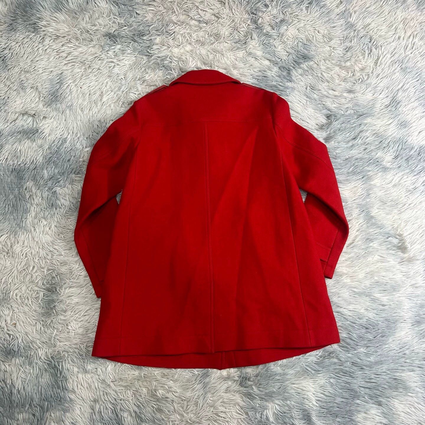 Burberry Burberry Red Coat Size 44 - dmc Size US L / EU 52-54 / 3 - 2 Thumbnail