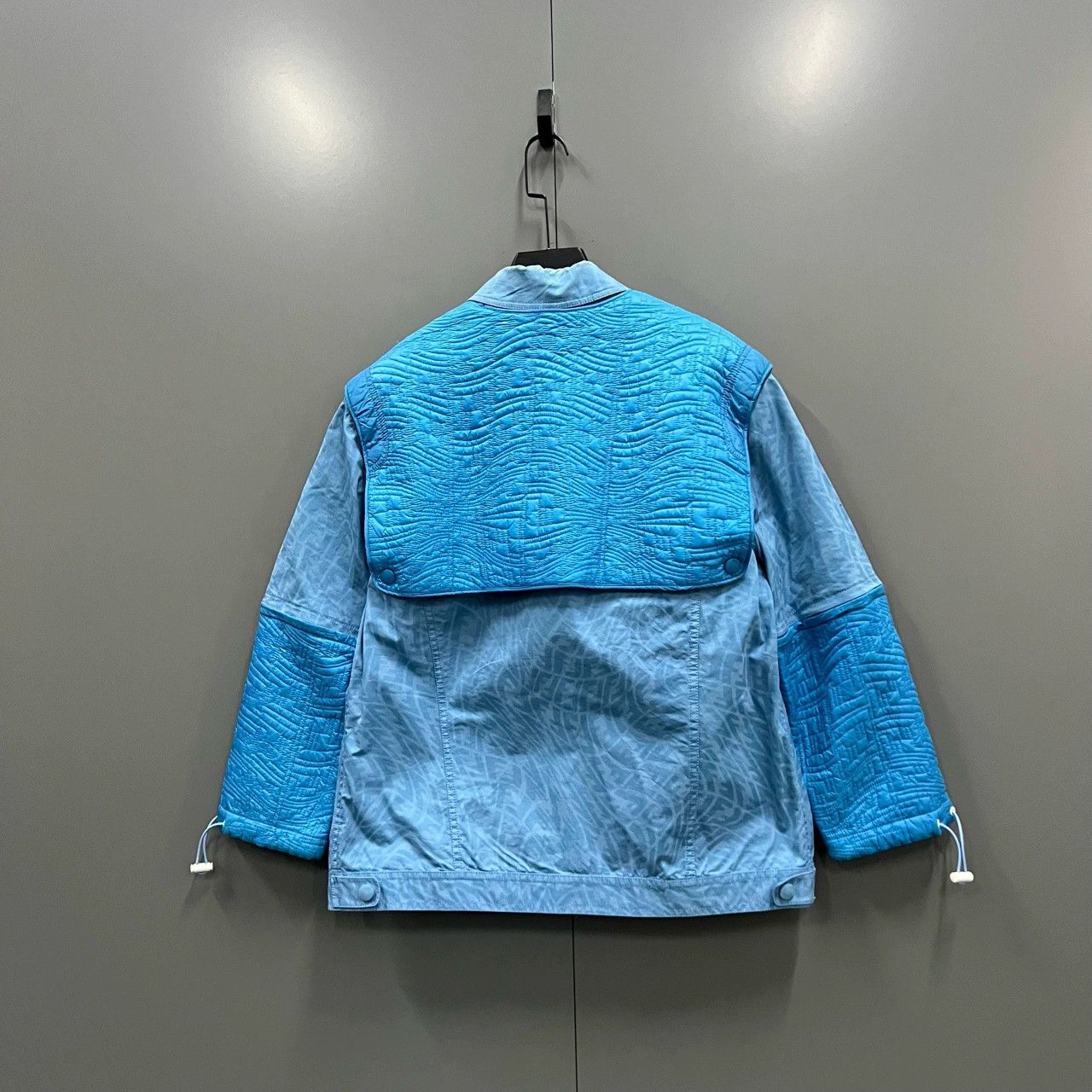 Fendi FENDI Blue Monogram Print Jacket - dmc Size US M / EU 48-50 / 2 - 3 Thumbnail