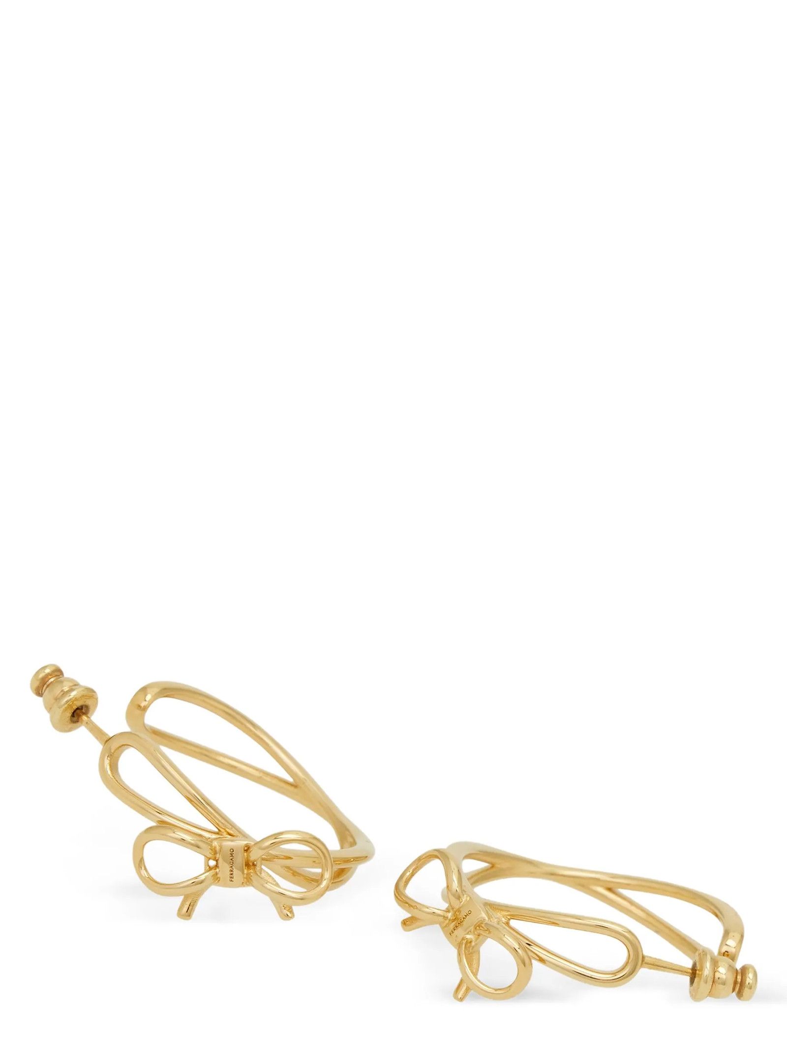 Salvatore Ferragamo Bow Earrings Size ONE SIZE - 2 Thumbnail