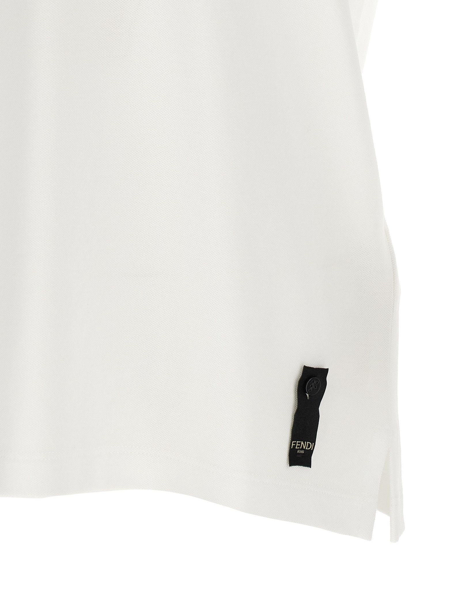 Fendi Ff Metallic Logo Polo Shirt Size US XL / EU 56 / 4 - 4 Thumbnail