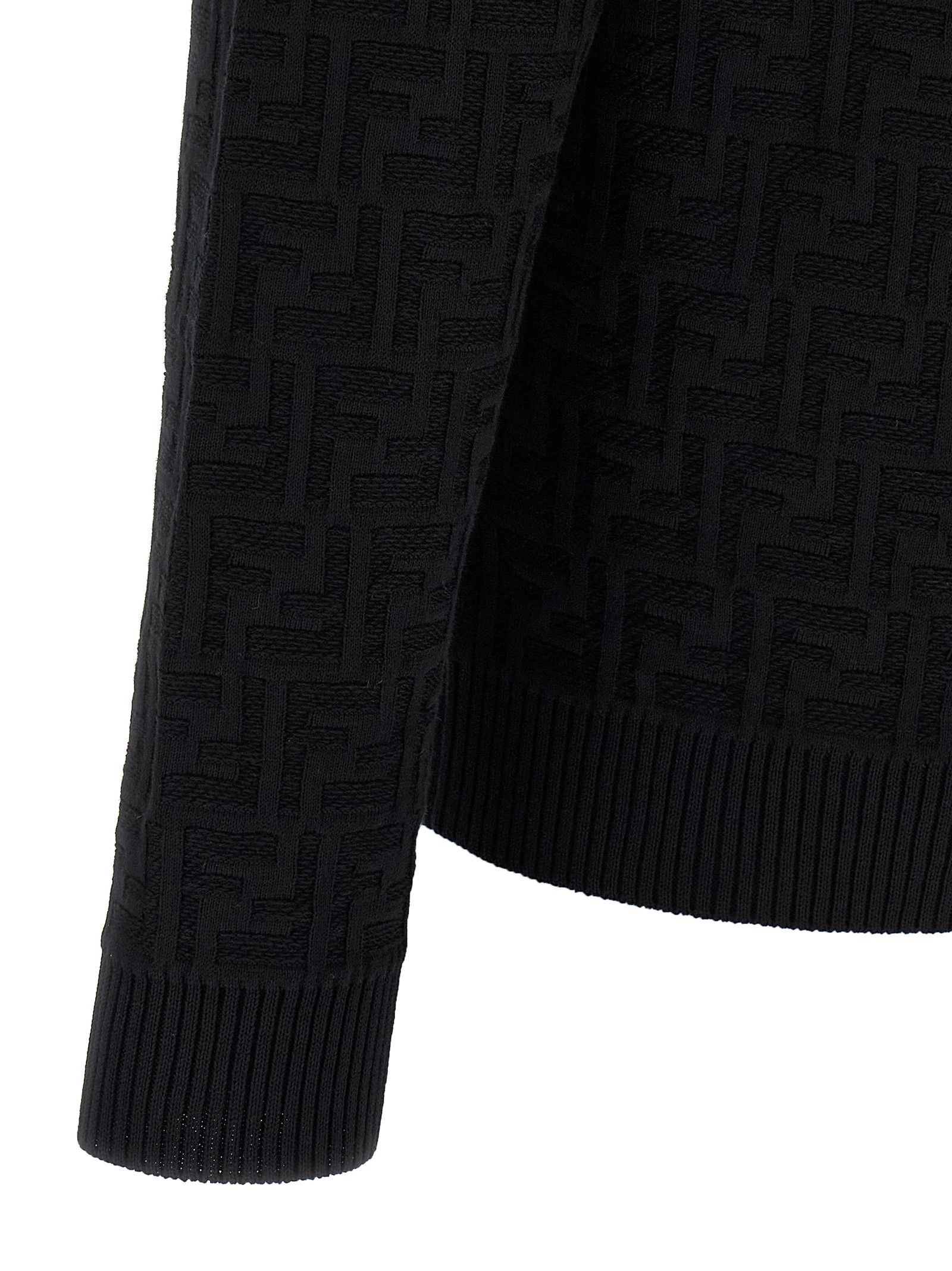 Fendi Ff Jacquard Sweater Size US M / EU 48-50 / 2 - 4 Thumbnail