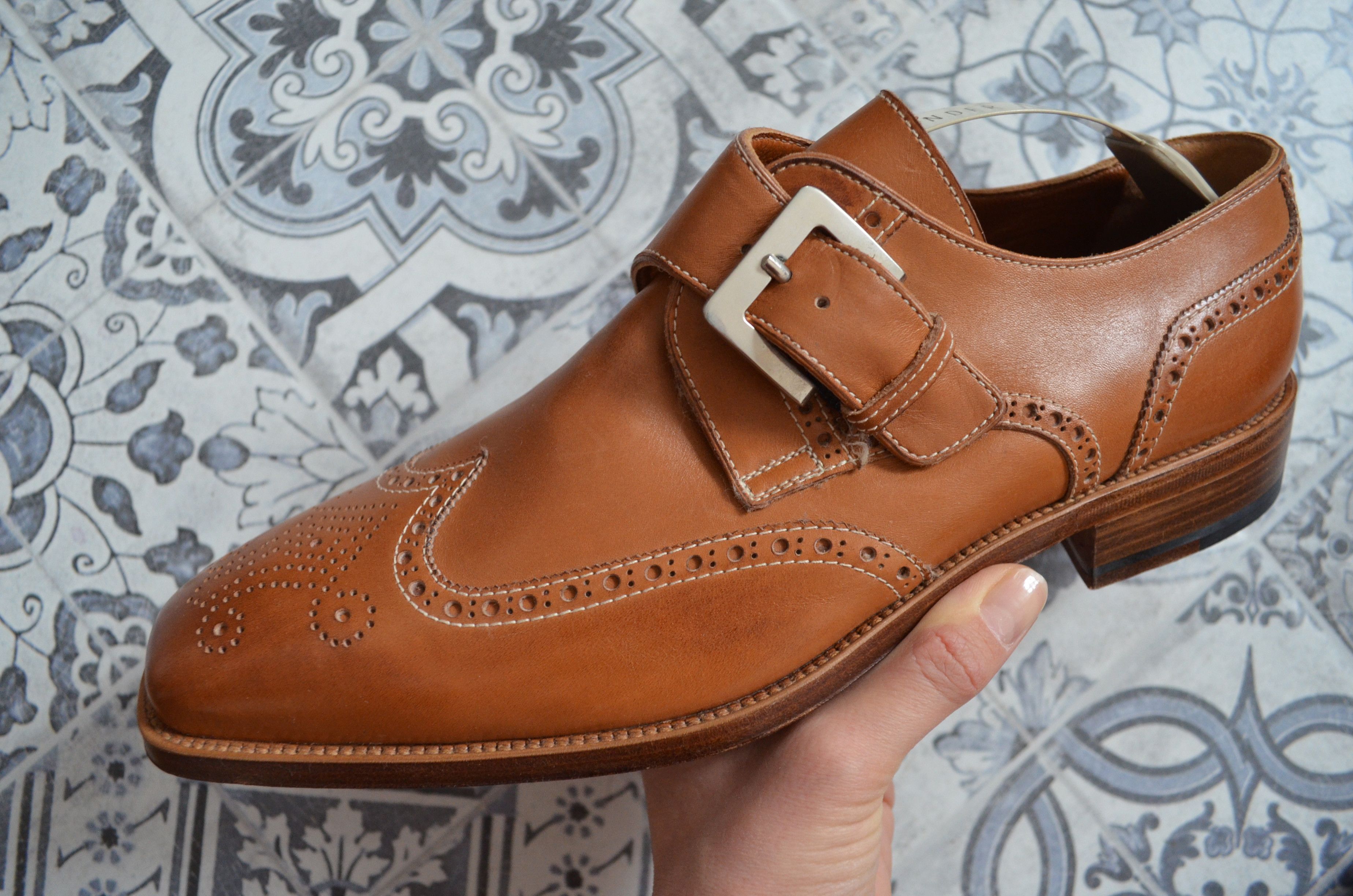 Moreschi Stemar Moreschi NEW men s monk oxford brogue dress casual shoes boots Grailed