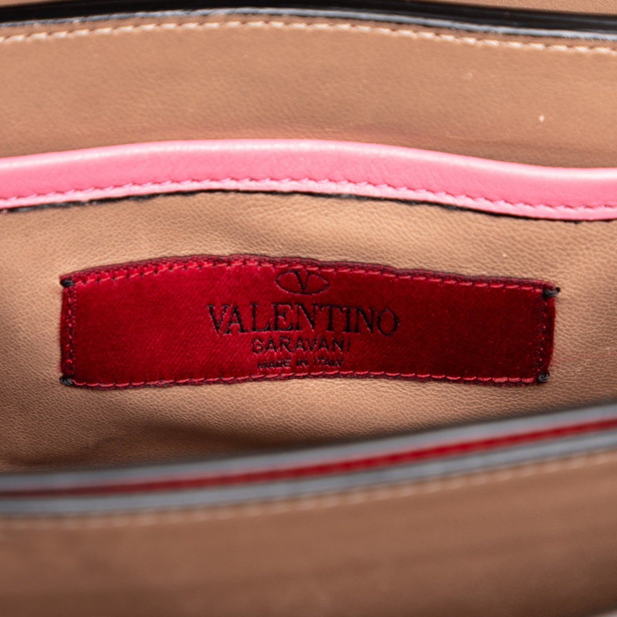 Valentino Valentino shoulder bag in pink and wine red leather for women. Size ONE SIZE - 5 Thumbnail