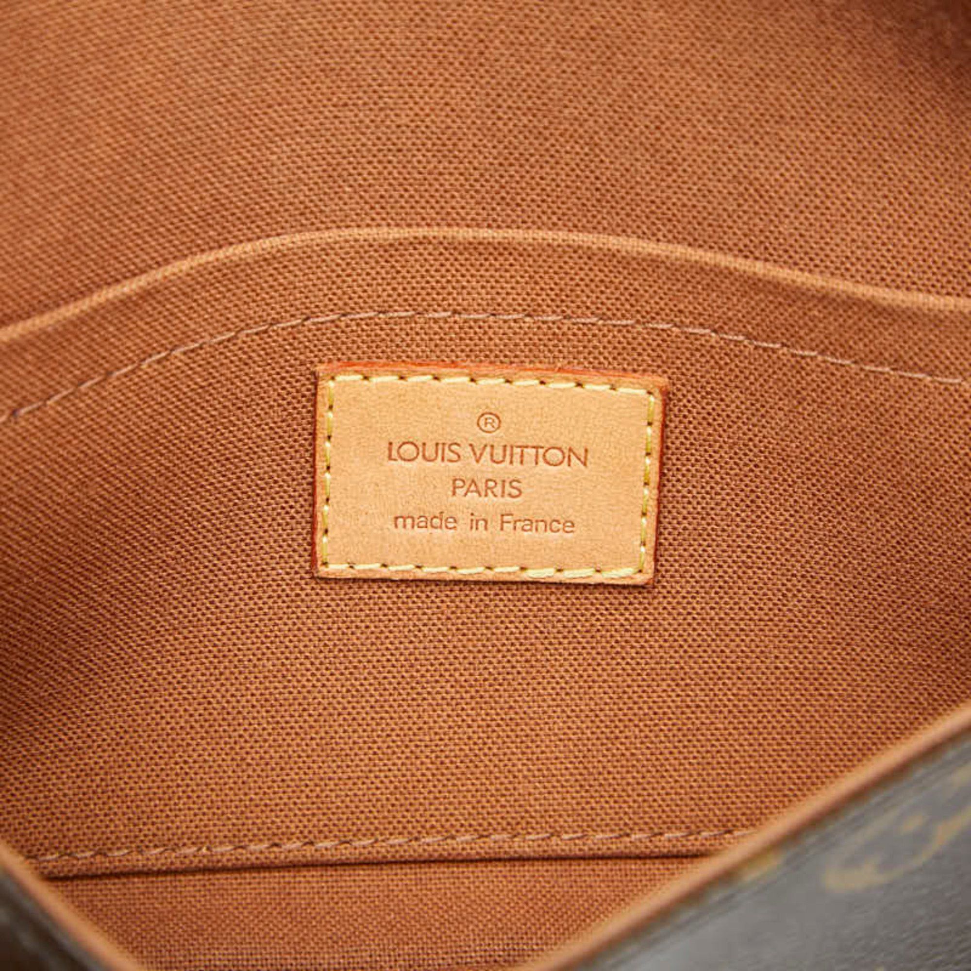 Louis Vuitton Louis Vuitton Monogram Pochette Marel Waist Bag/Body Bag M51159 Brown Leather Women's LOUIS VUITTON Size ONE SIZE - 8 Thumbnail