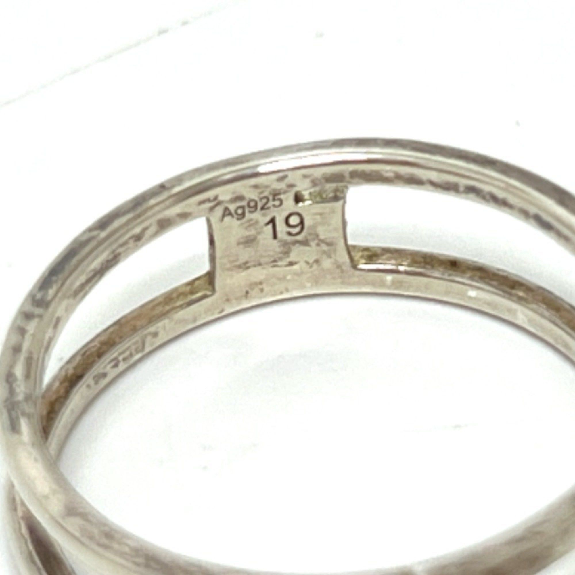 Gucci GUCCI Interlocking G Ring, SV925, Women's Silver Size ONE SIZE - 6 Thumbnail